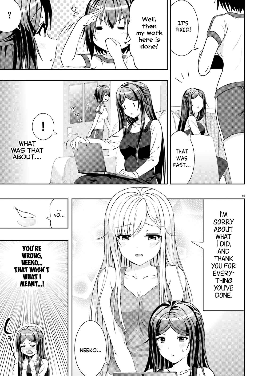 Page 15 Chapter 4 Neeko wa Tsurai yo