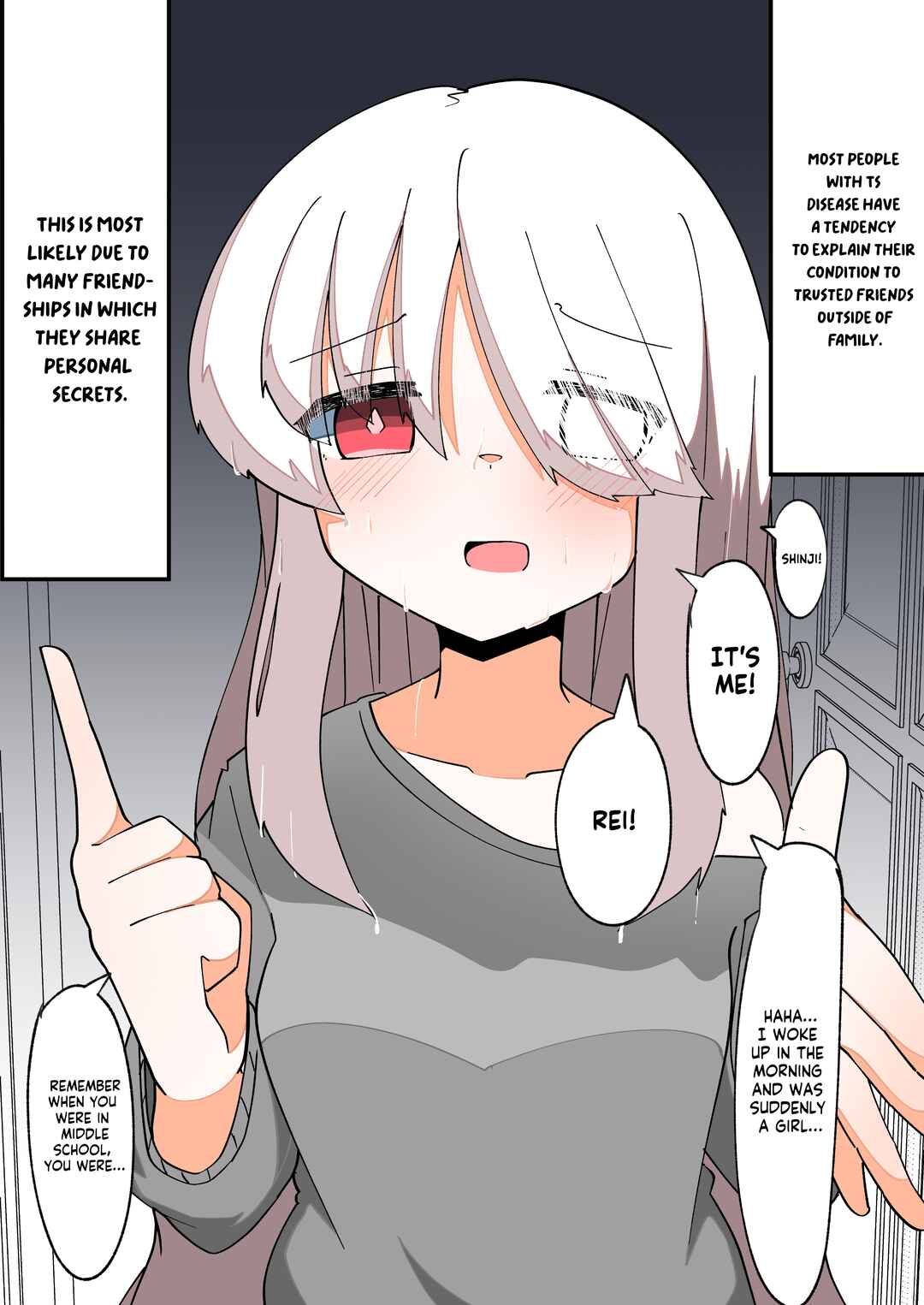 Page 1 Chapter 5 TS Girl Who Truly Loses Everything