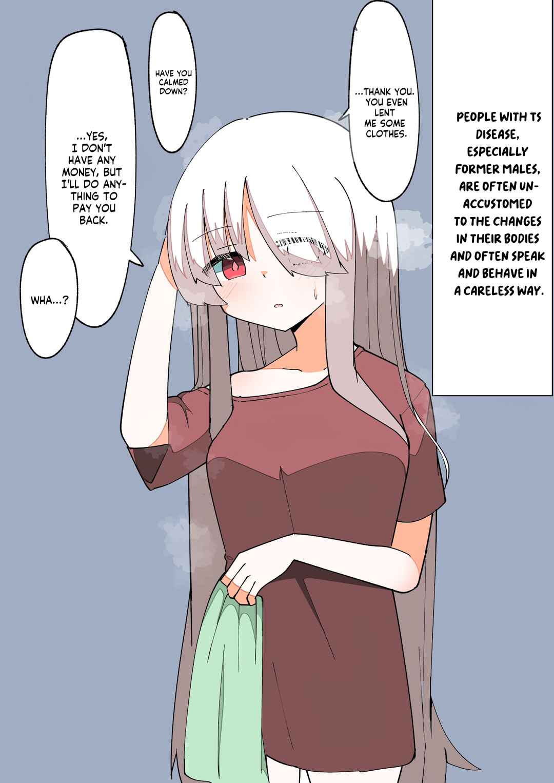 Page 1 Chapter 9 TS Girl Who Truly Loses Everything