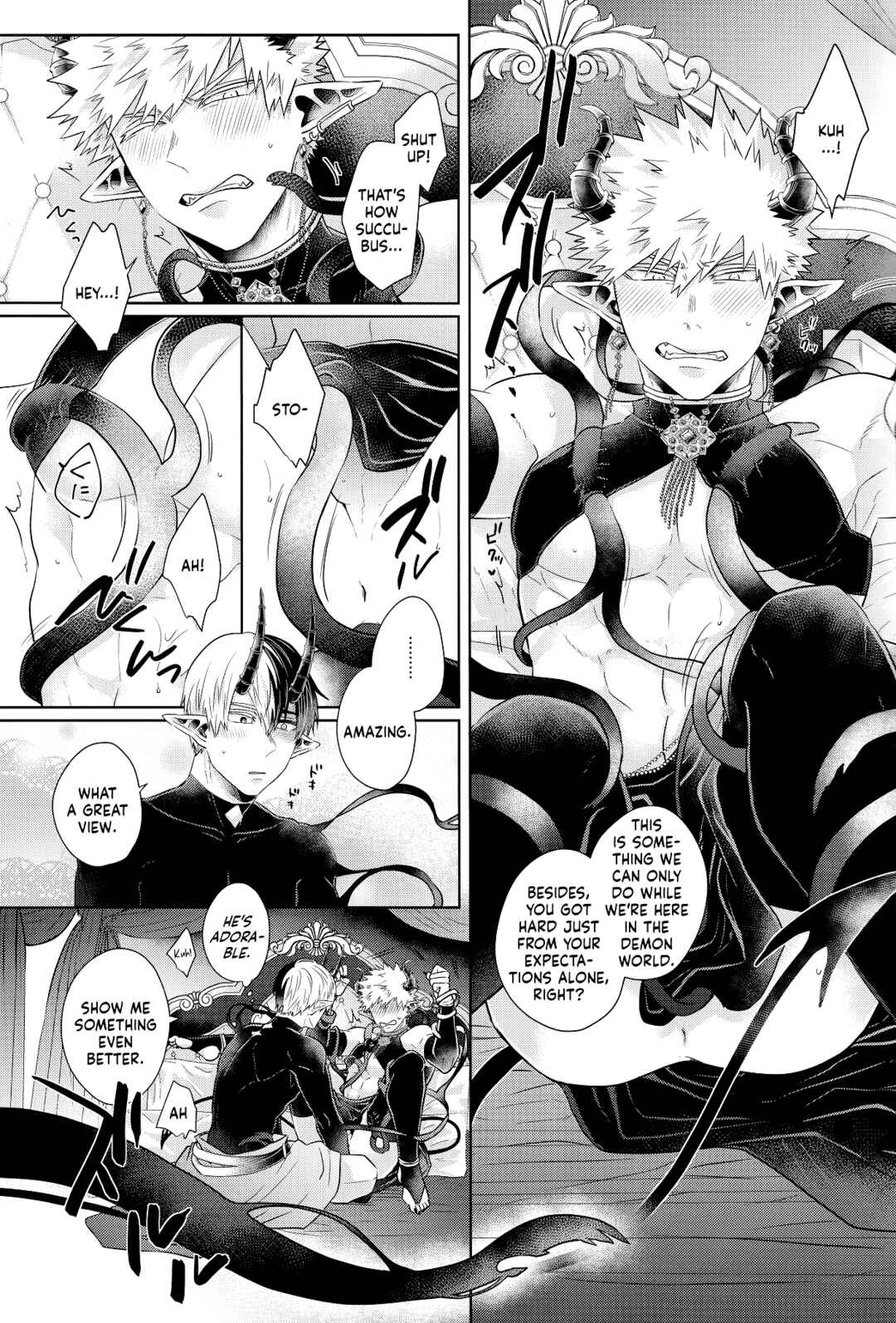 Page 21 Chapter Unknown_0ab3 My Hero Academia - mitsugetsu (Doujinshi)