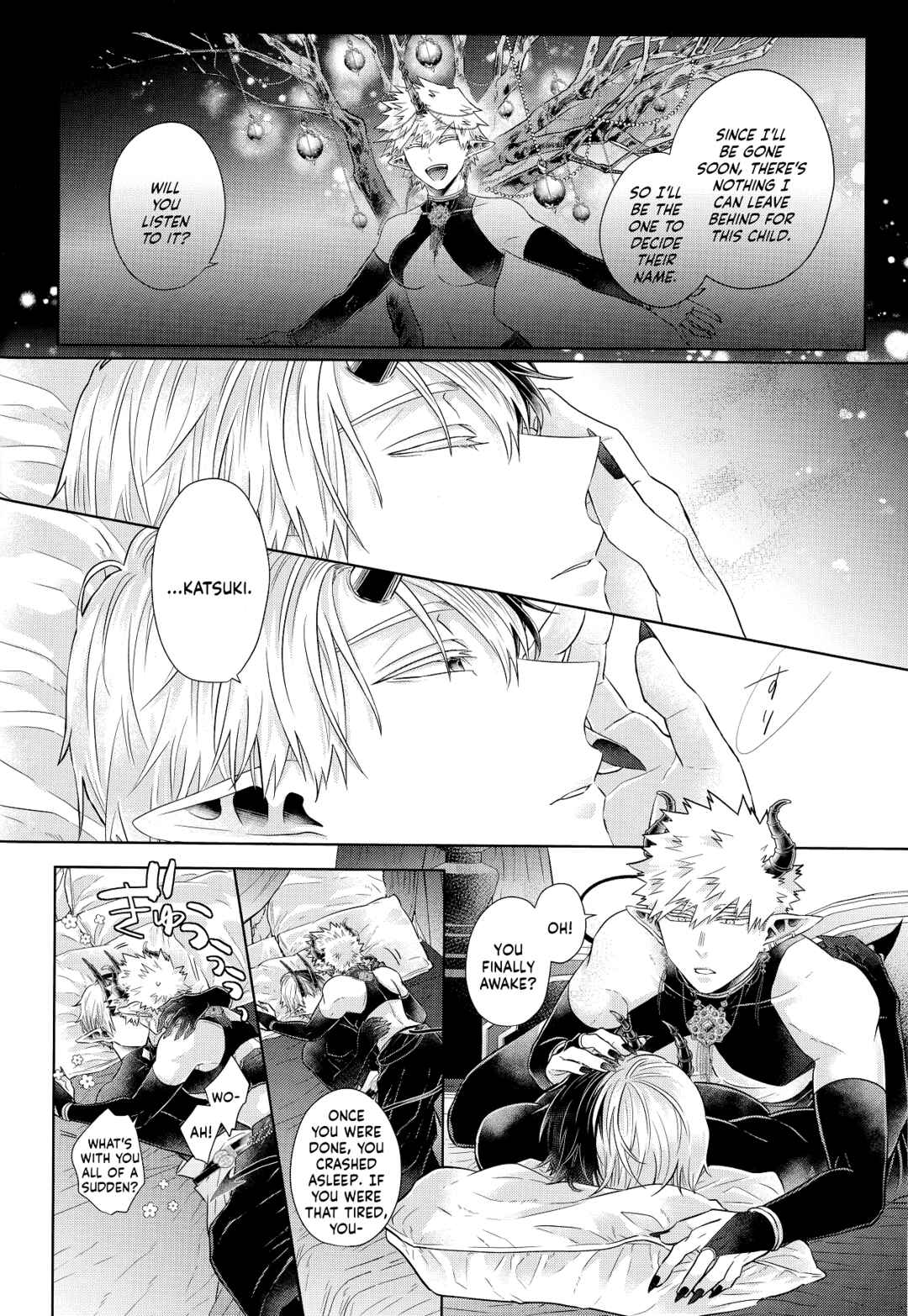 Page 36 Chapter Unknown_0ab3 My Hero Academia - mitsugetsu (Doujinshi)