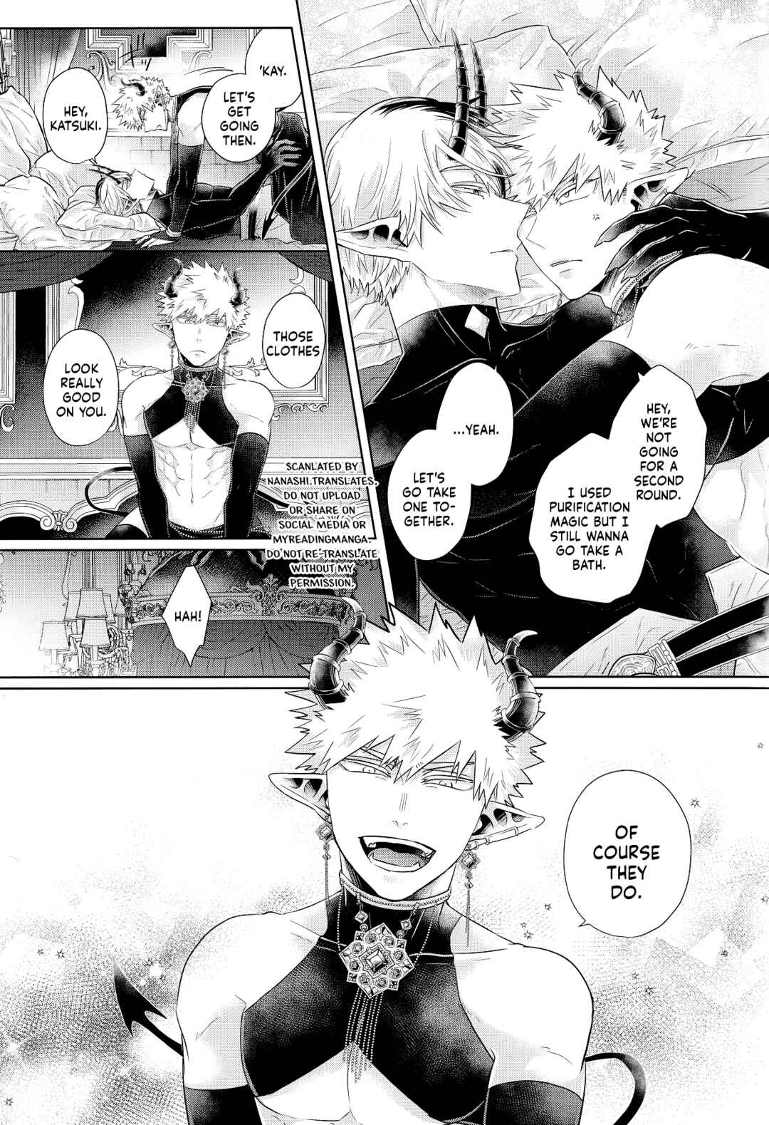 Page 37 Chapter Unknown_0ab3 My Hero Academia - mitsugetsu (Doujinshi)