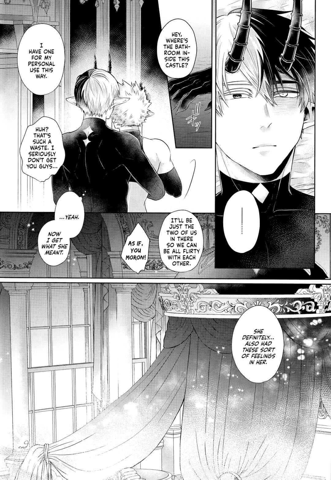 Page 38 Chapter Unknown_0ab3 My Hero Academia - mitsugetsu (Doujinshi)