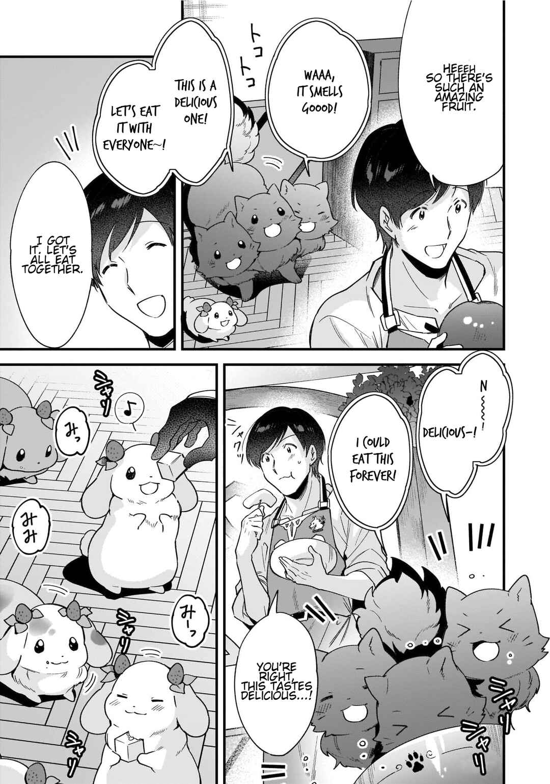 Page 12 Chapter 11.5 Isekai Mofumofu Café