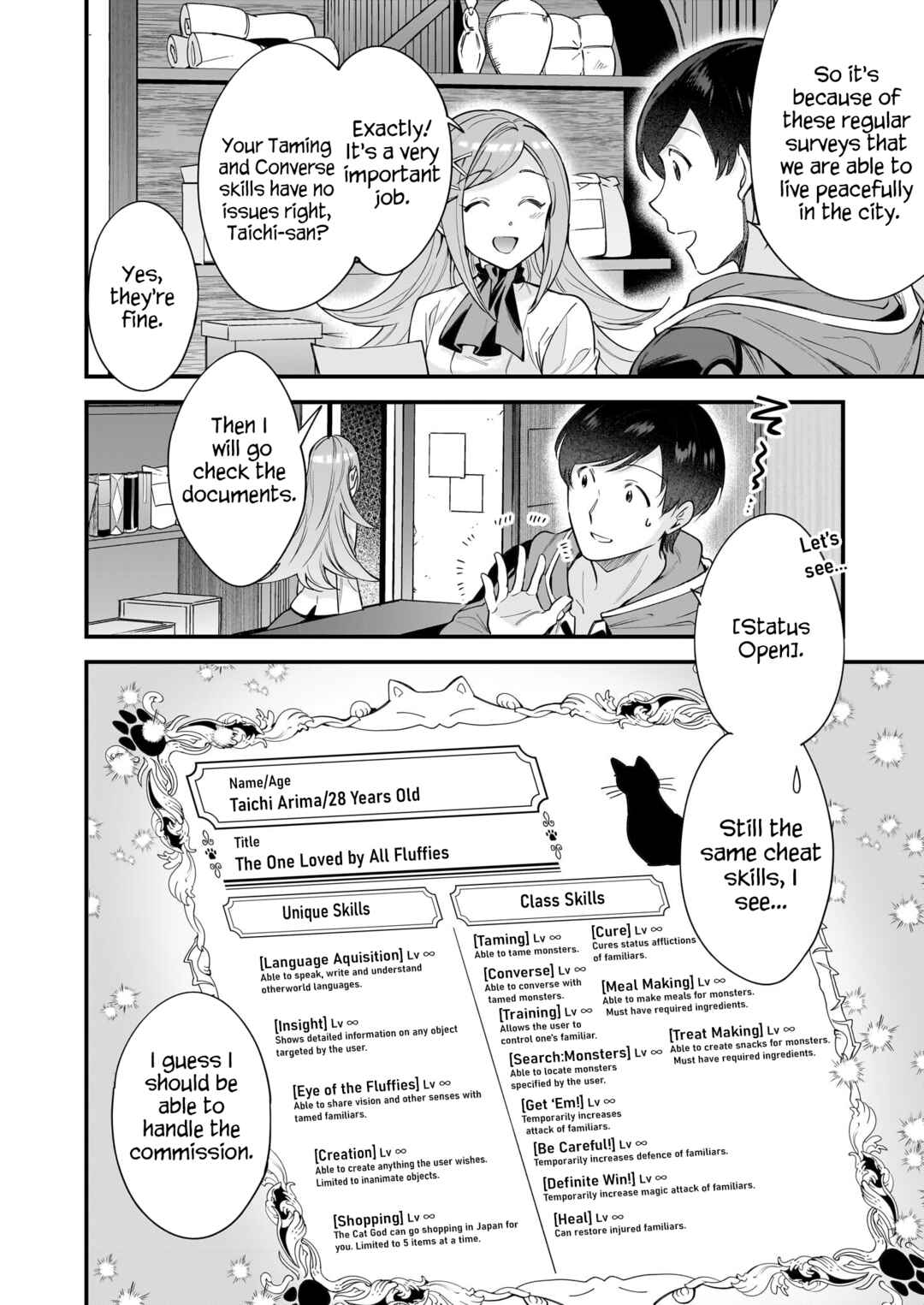 Page 23 Chapter 25 Isekai Mofumofu Café