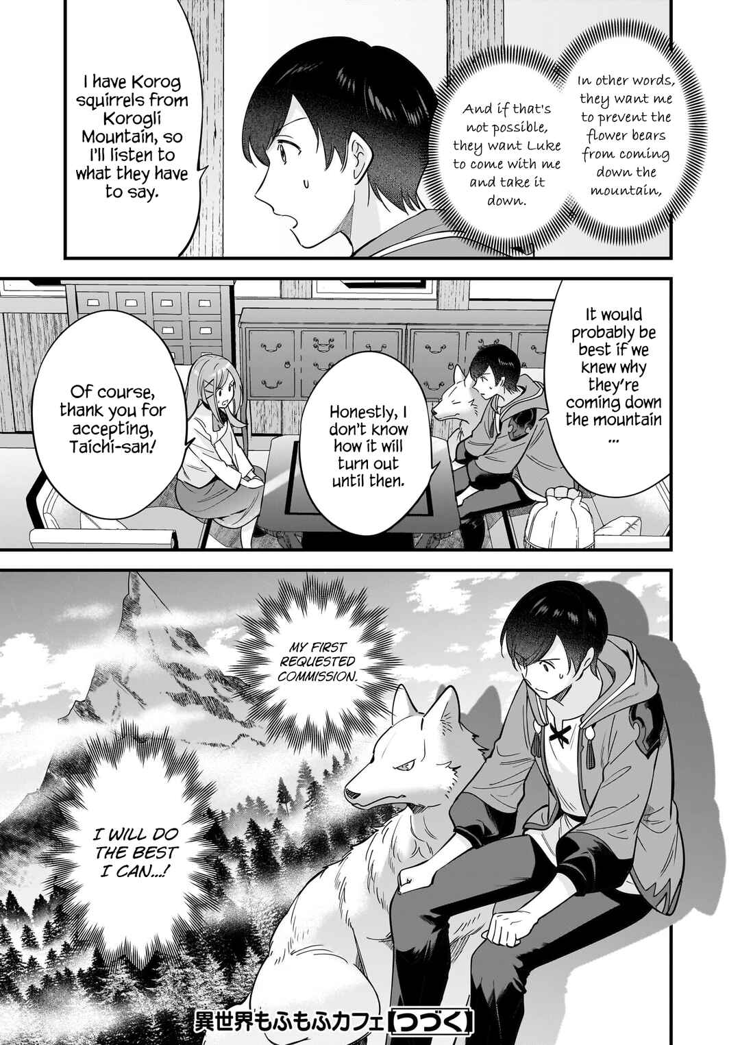 Page 28 Chapter 27 Isekai Mofumofu Café