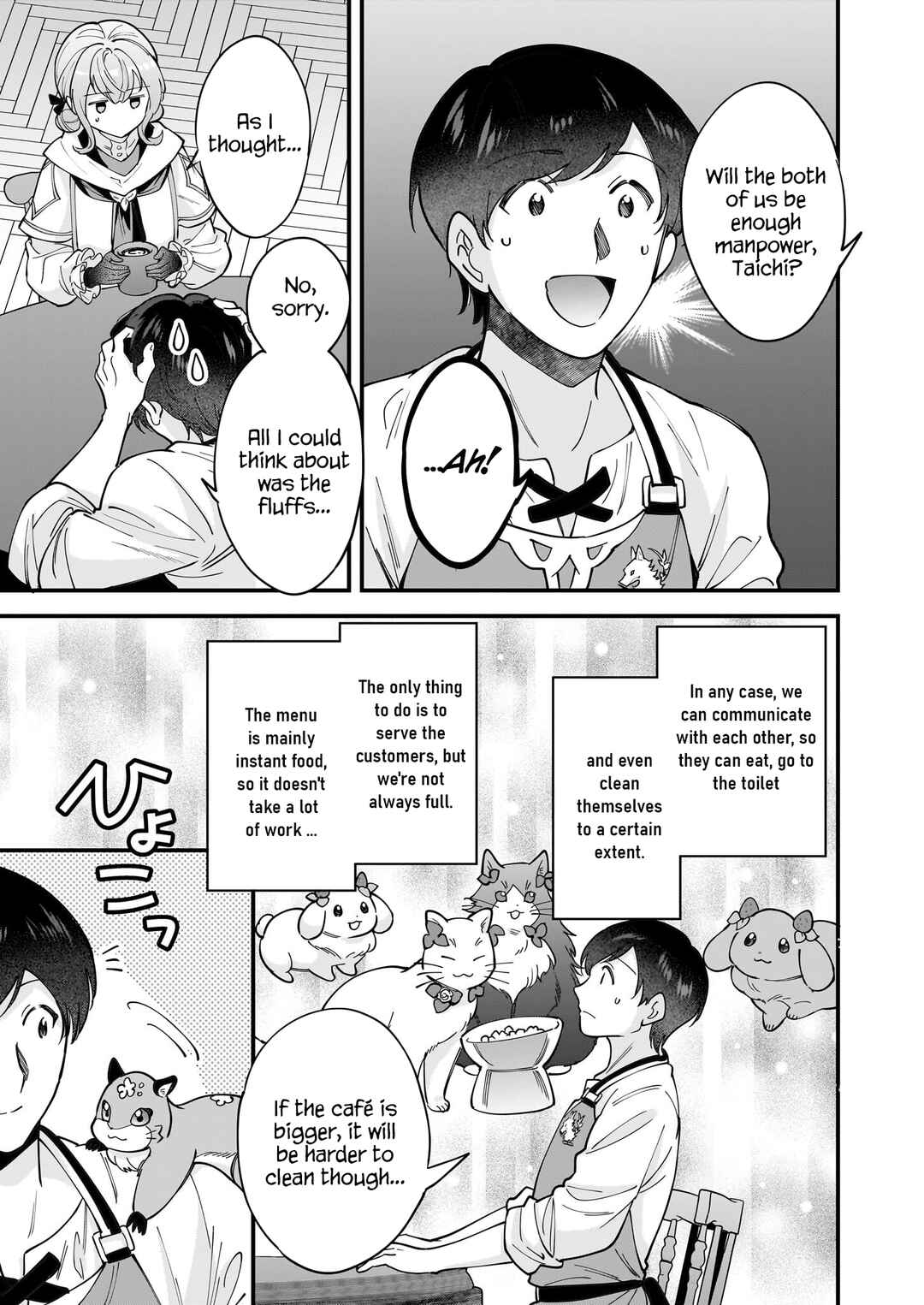 Page 16 Chapter 30 Isekai Mofumofu Café