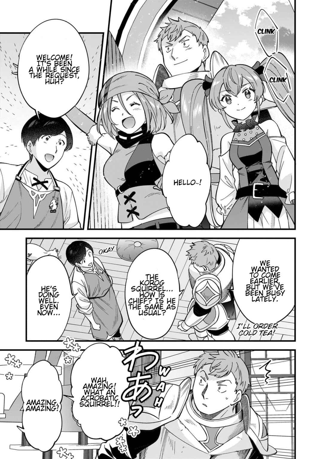 Page 8 Chapter 27.5 Isekai Mofumofu Café