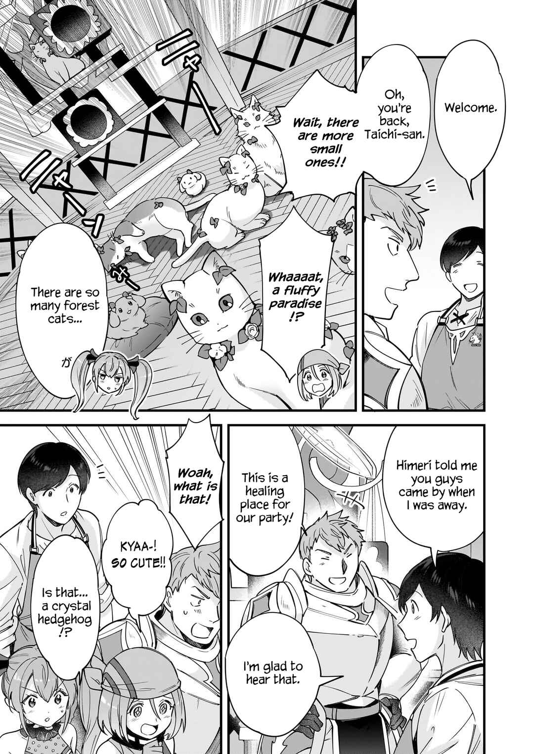 Page 10 Chapter 20 Isekai Mofumofu Café