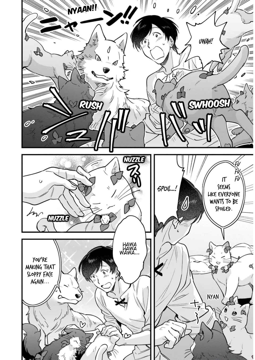 Page 11 Chapter 16.5 Isekai Mofumofu Café