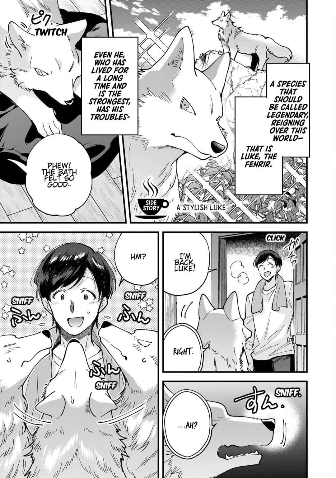 Page 1 Chapter 32.5 Isekai Mofumofu Café