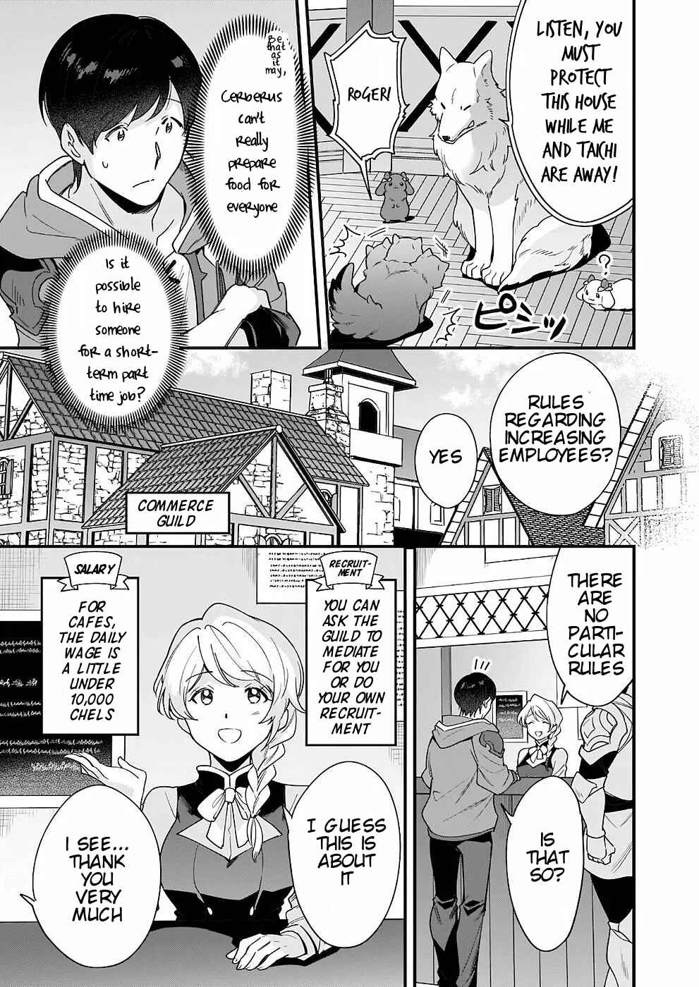 Page 12 Chapter 11 Isekai Mofumofu Café