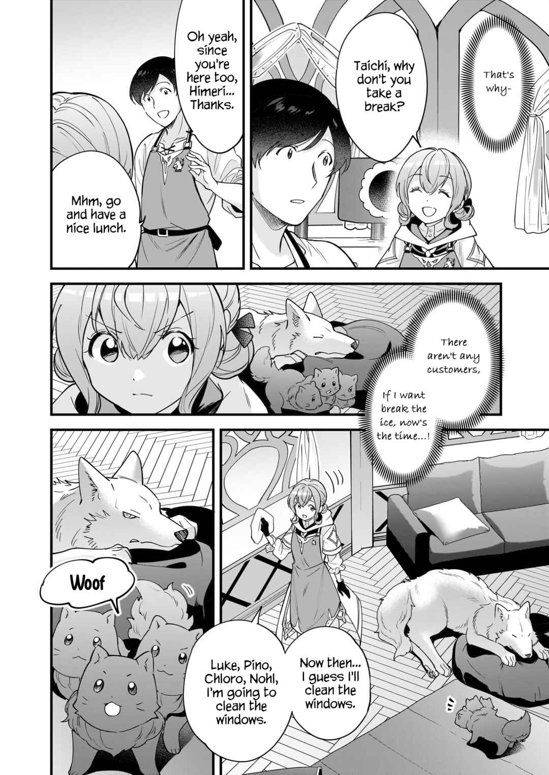 Page 21 Chapter 21 Isekai Mofumofu Café