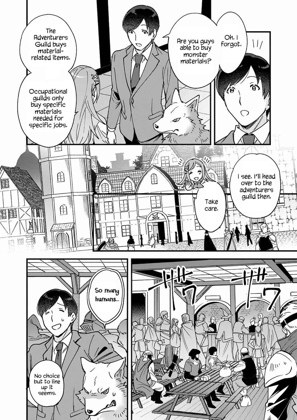 Page 15 Chapter 3 Isekai Mofumofu Café