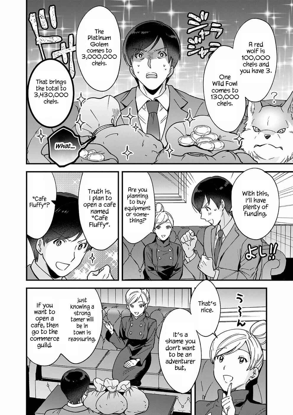 Page 19 Chapter 3 Isekai Mofumofu Café