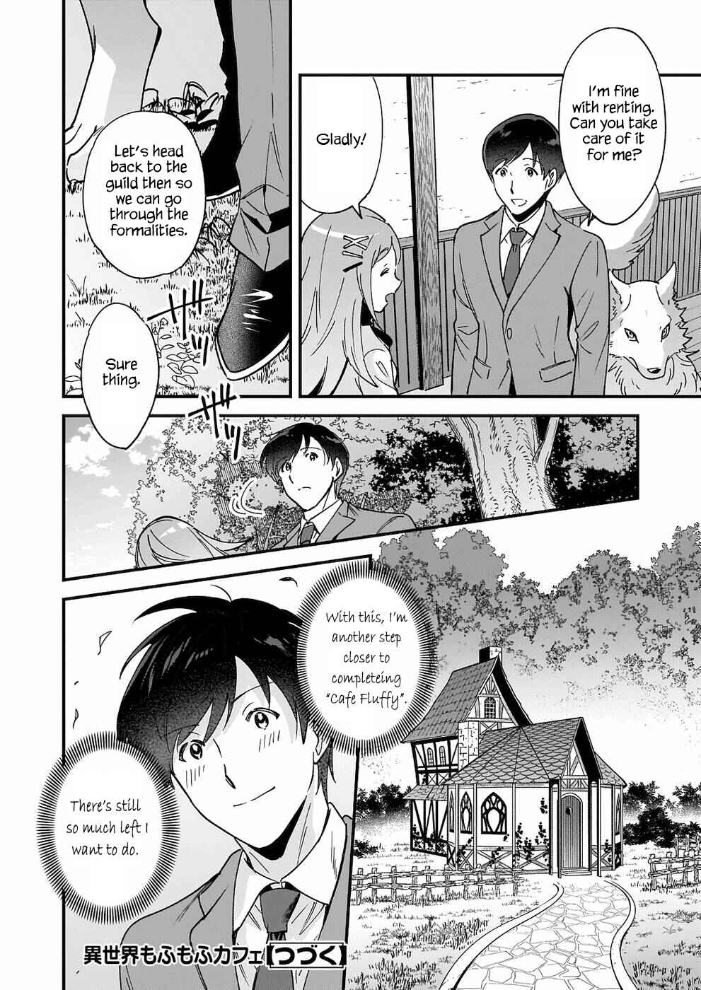 Page 29 Chapter 3 Isekai Mofumofu Café