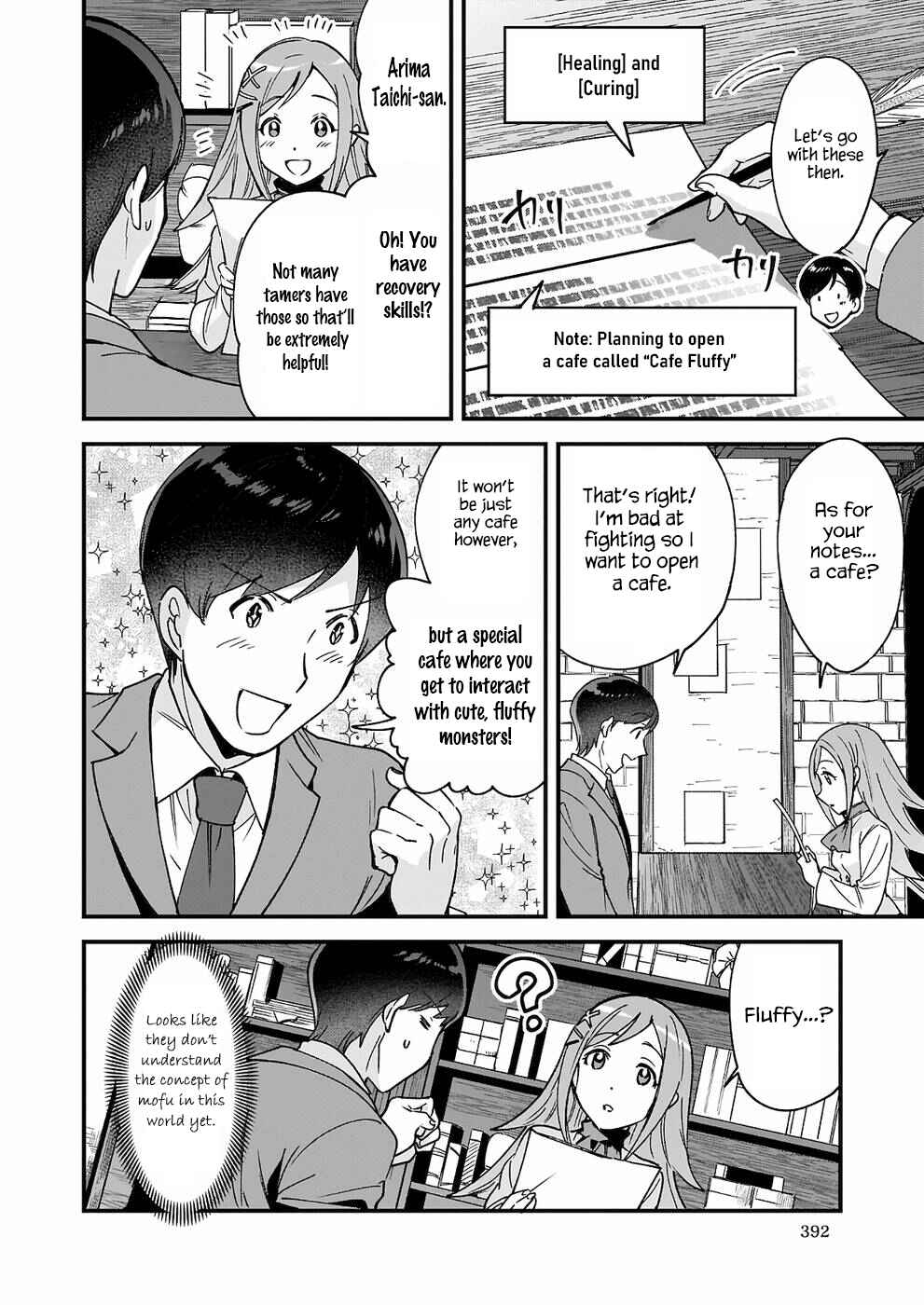 Page 9 Chapter 3 Isekai Mofumofu Café
