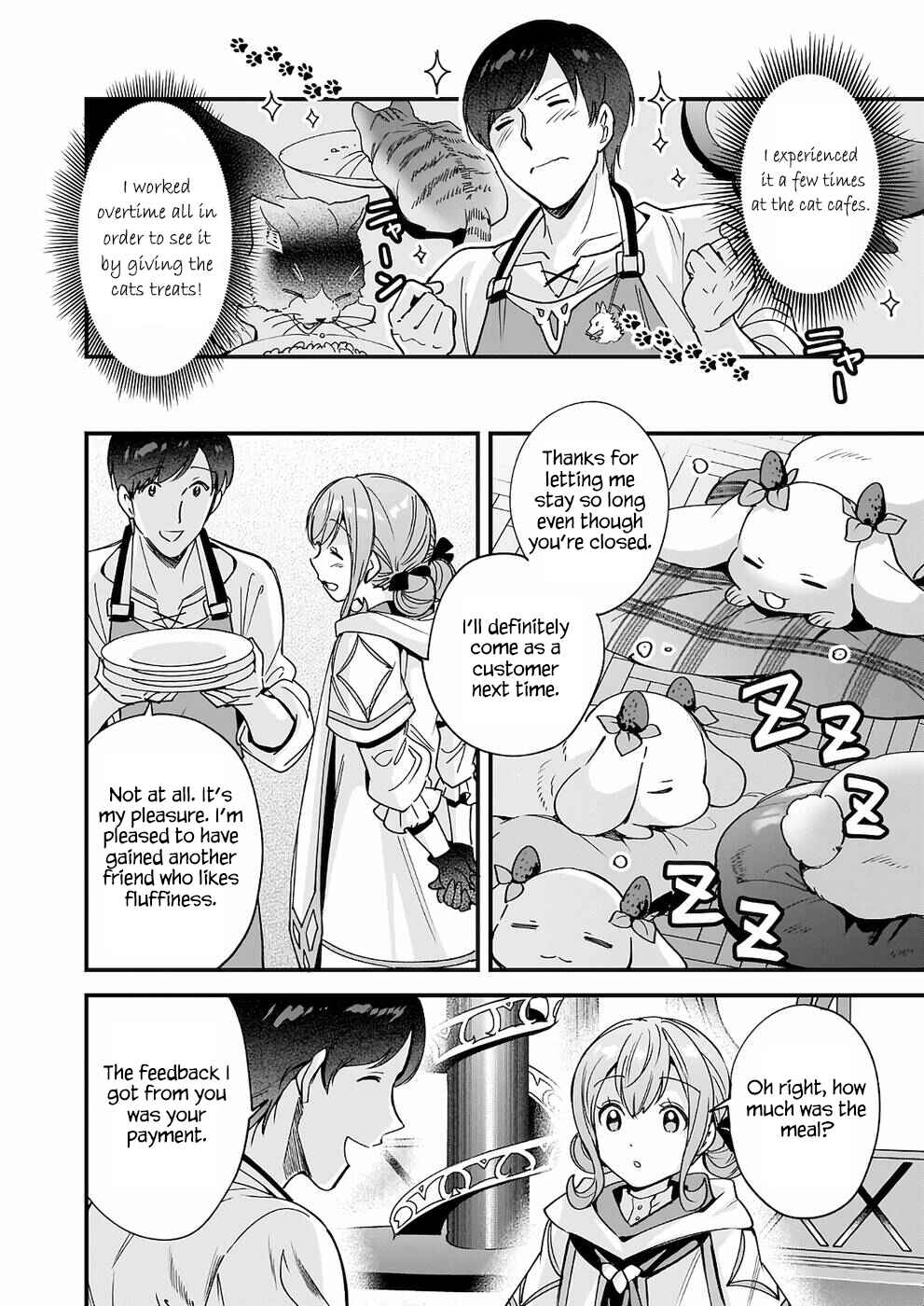 Page 13 Chapter 6 Isekai Mofumofu Café