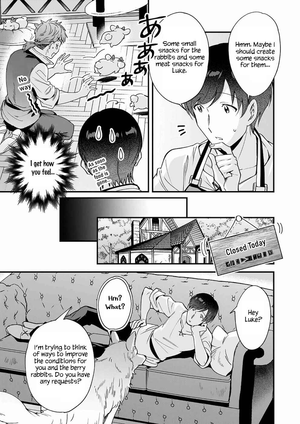 Page 21 Chapter 6 Isekai Mofumofu Café