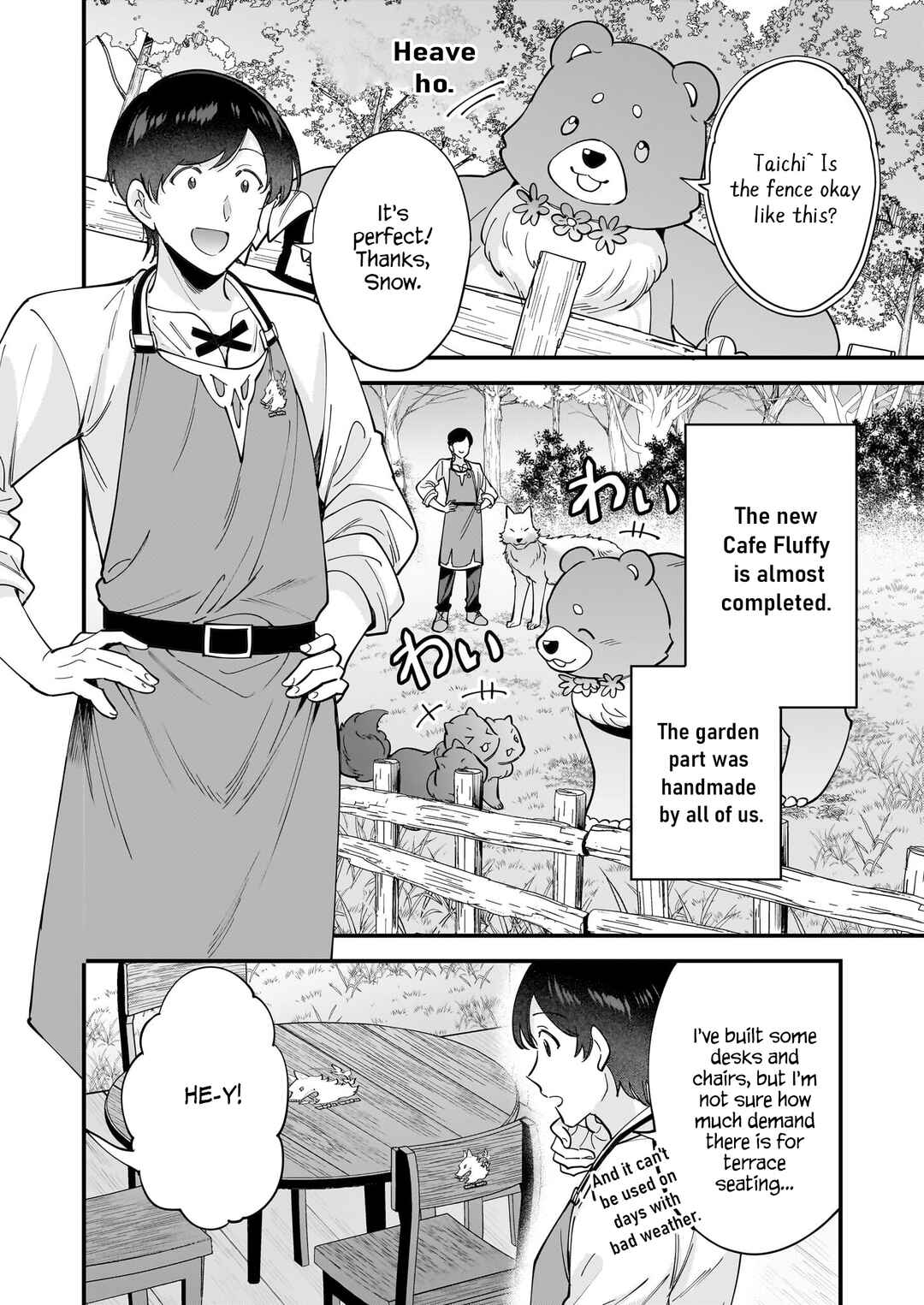 Page 3 Chapter 32 Isekai Mofumofu Café