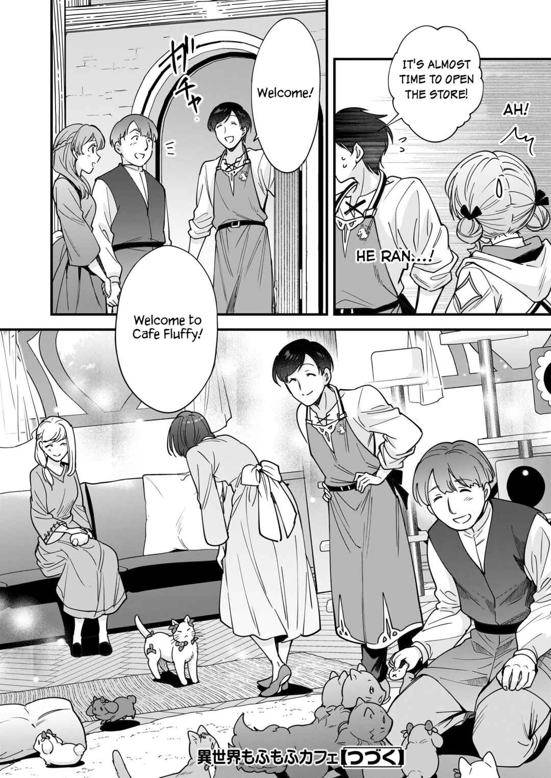 Page 21 Chapter 24 Isekai Mofumofu Café
