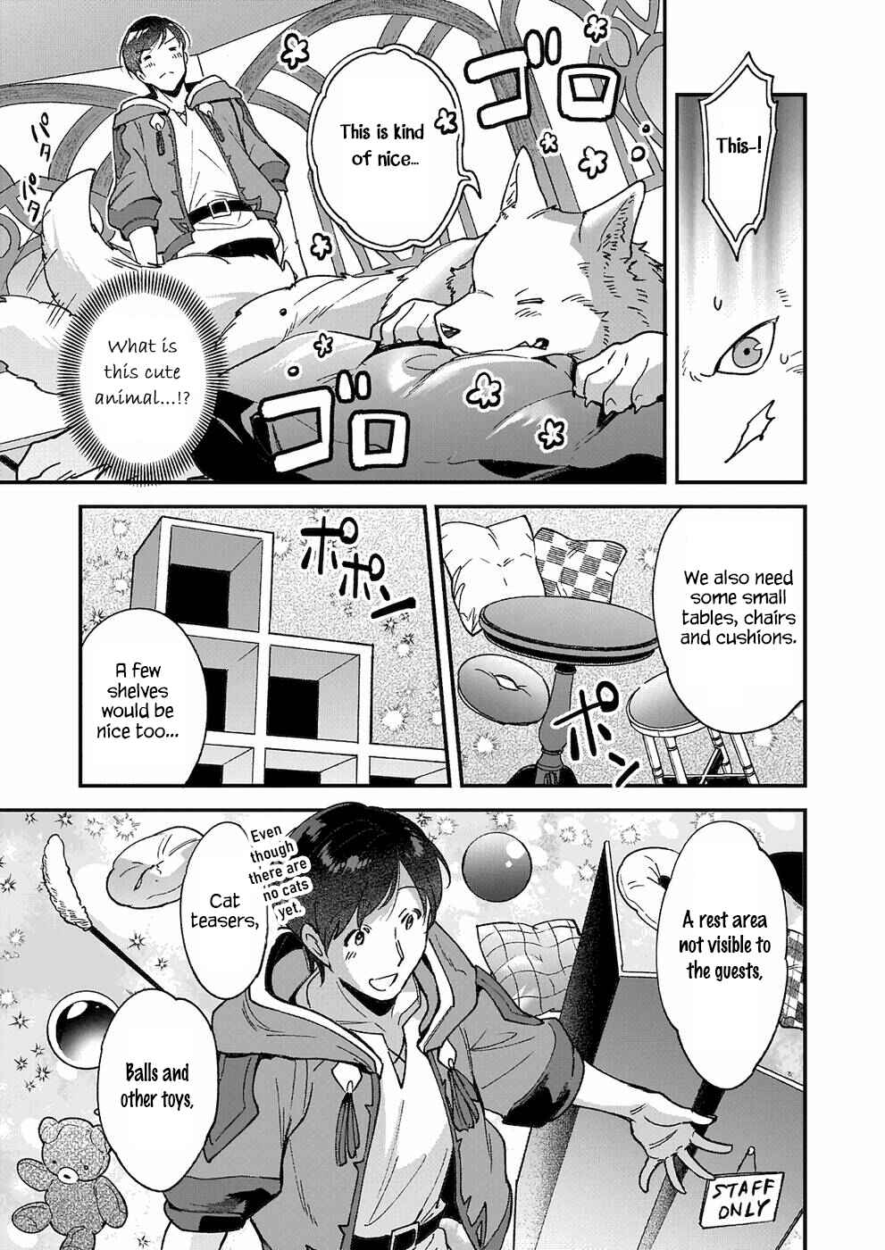 Page 10 Chapter 4 Isekai Mofumofu Café