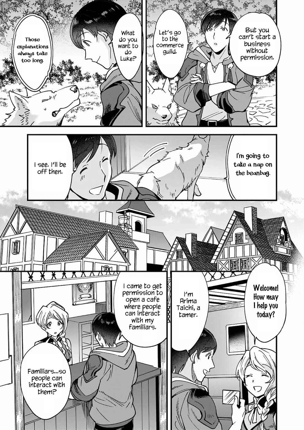 Page 14 Chapter 4 Isekai Mofumofu Café