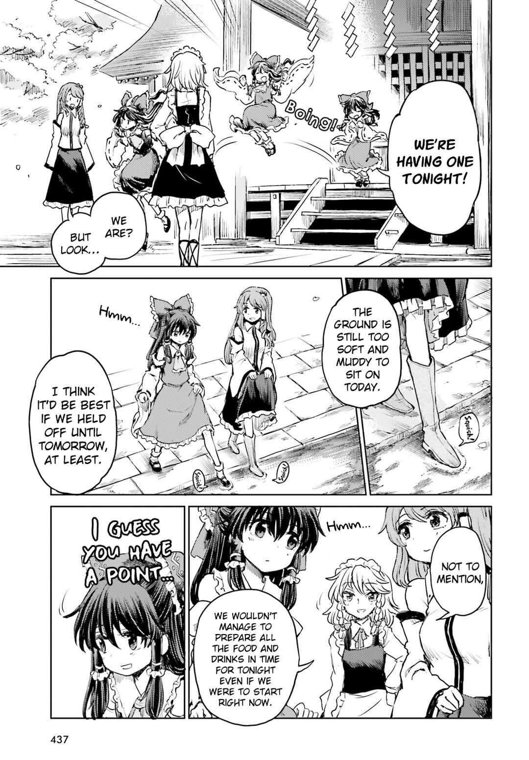 Page 9 Chapter 40 Touhou Suichouka ~ Lotus Eater-tachi no Suisei