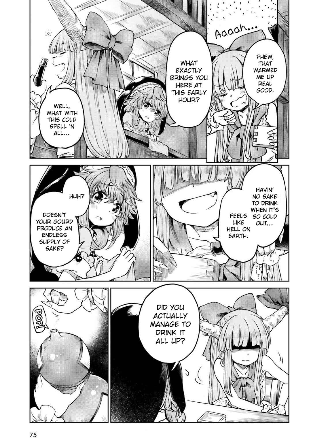 Page 5 Chapter 39 Touhou Suichouka ~ Lotus Eater-tachi no Suisei
