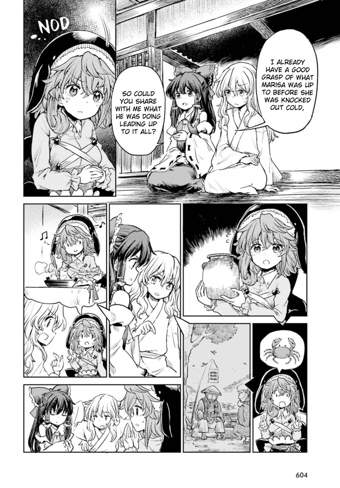 Page 8 Chapter 34 Touhou Suichouka ~ Lotus Eater-tachi no Suisei