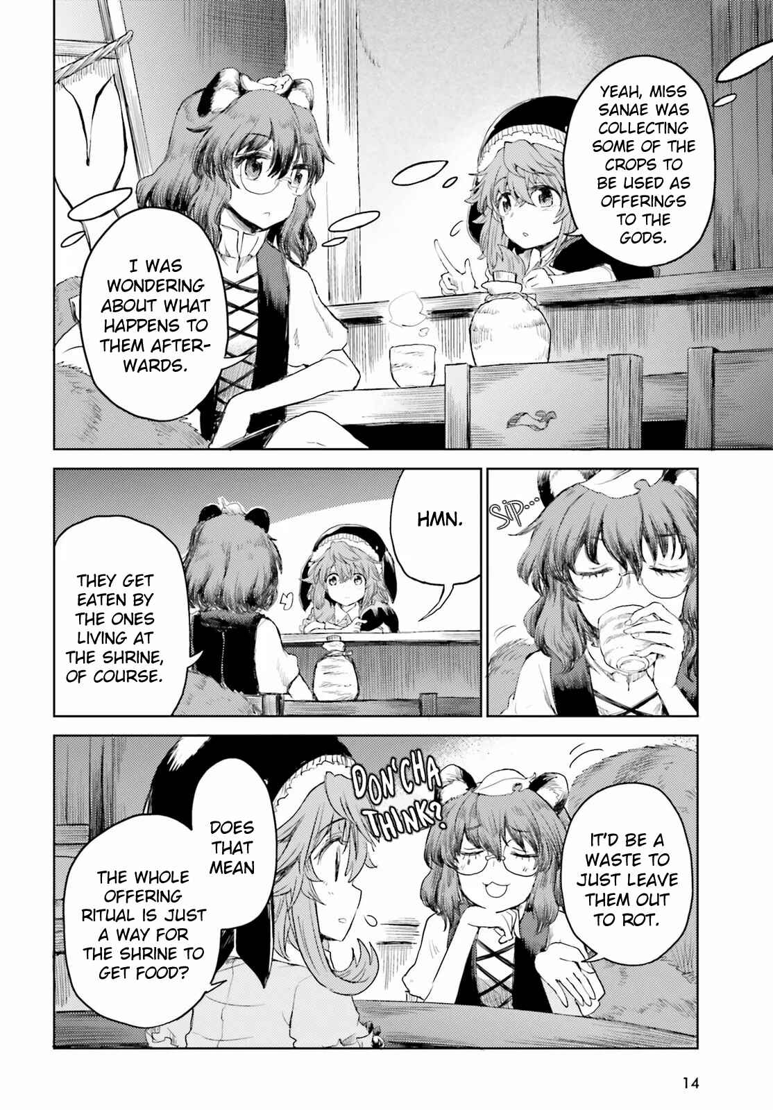 Page 6 Chapter 23 Touhou Suichouka ~ Lotus Eater-tachi no Suisei