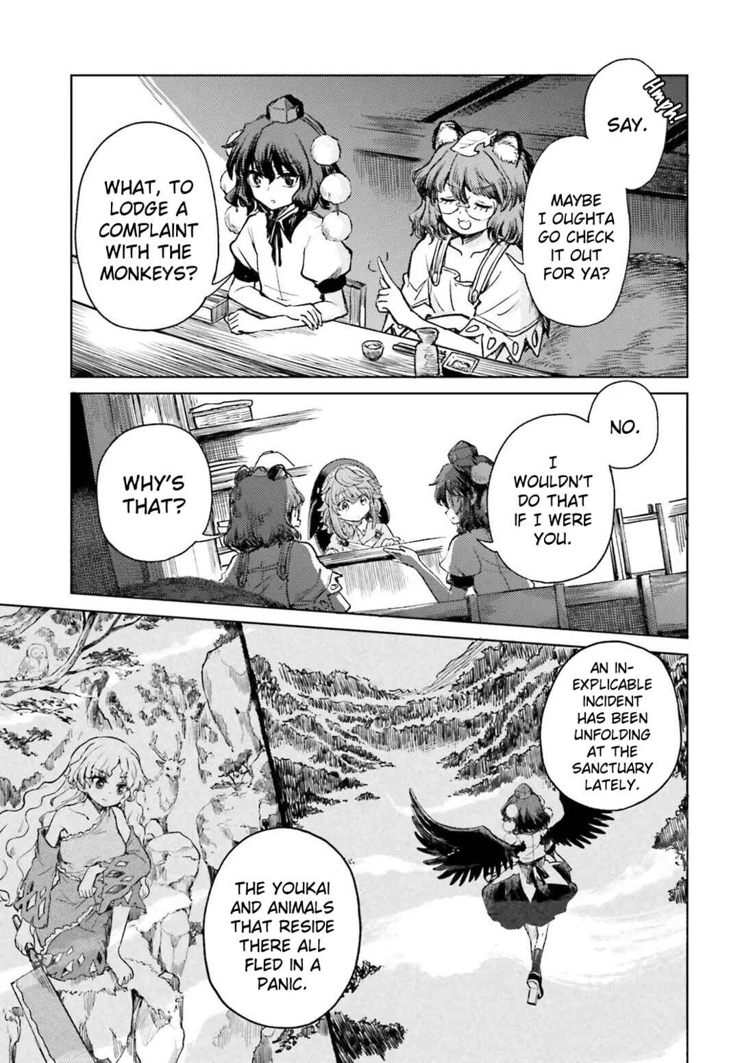 Page 3 Chapter 71 Touhou Suichouka ~ Lotus Eater-tachi no Suisei