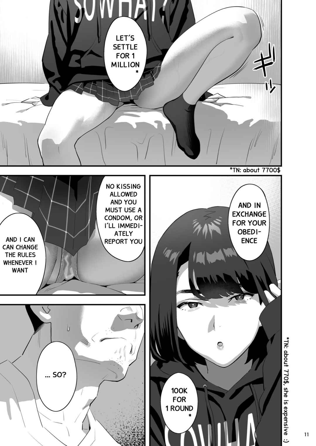 Page 10 Chapter 3 Tonari no JK ni Odosarete Iribitararetemasu (Naki