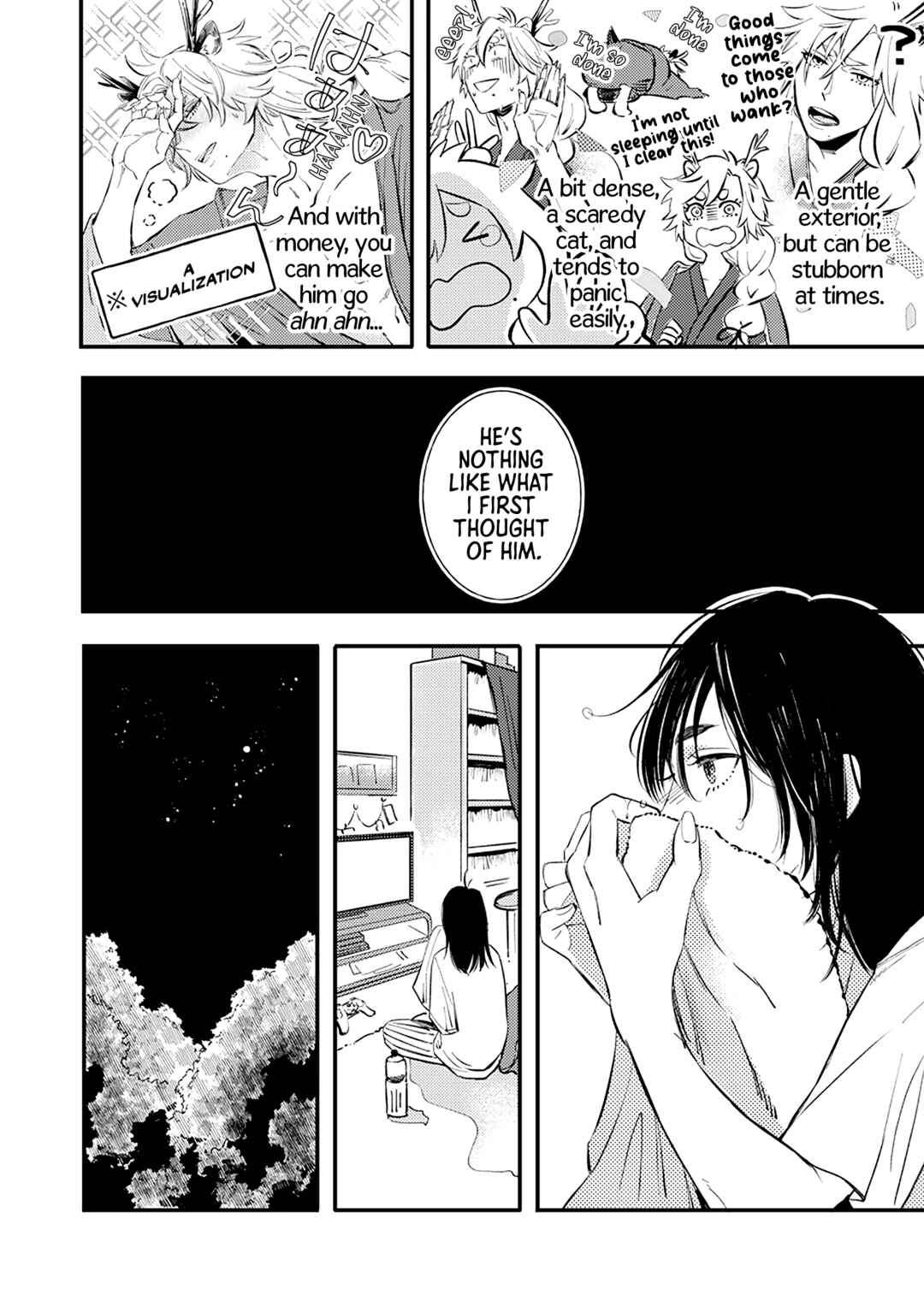 Page 14 Chapter 2 Sasada wa Okane de Oshi wo Daku