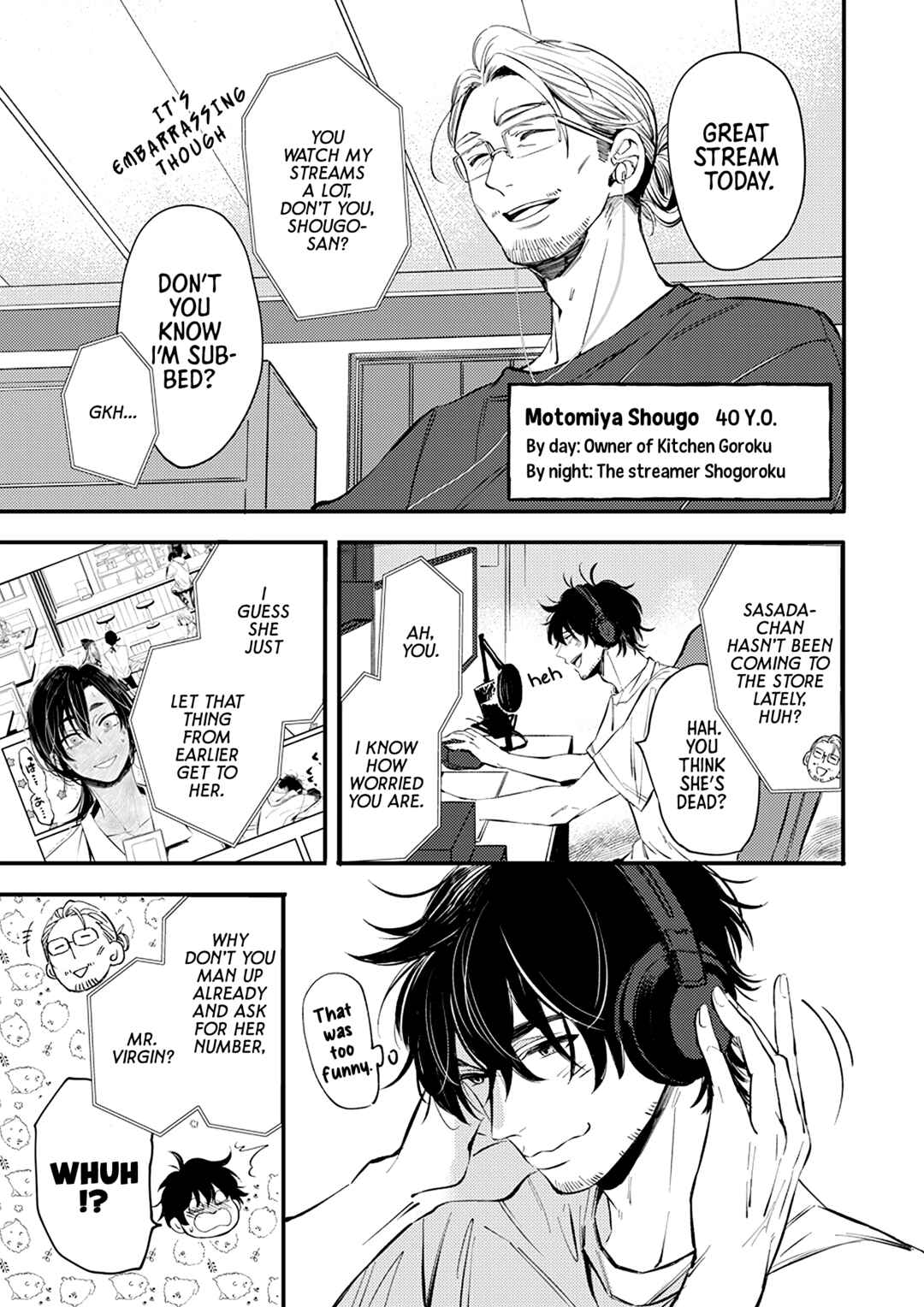 Page 5 Chapter 2 Sasada wa Okane de Oshi wo Daku