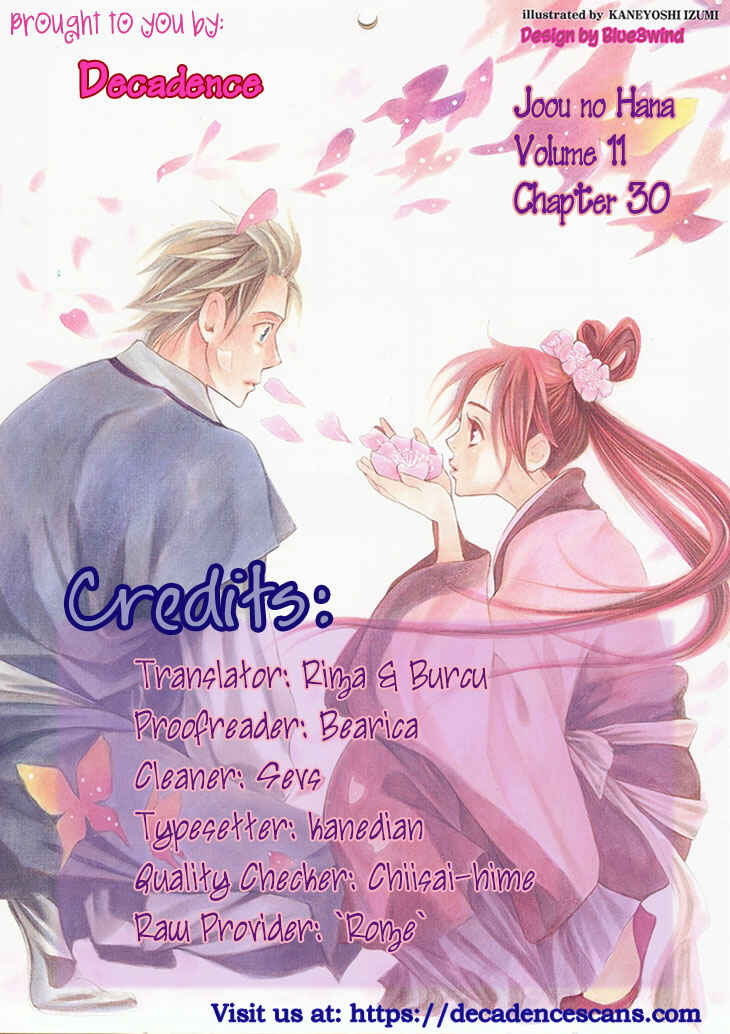 Page 64 Chapter 30 The Queens Flower