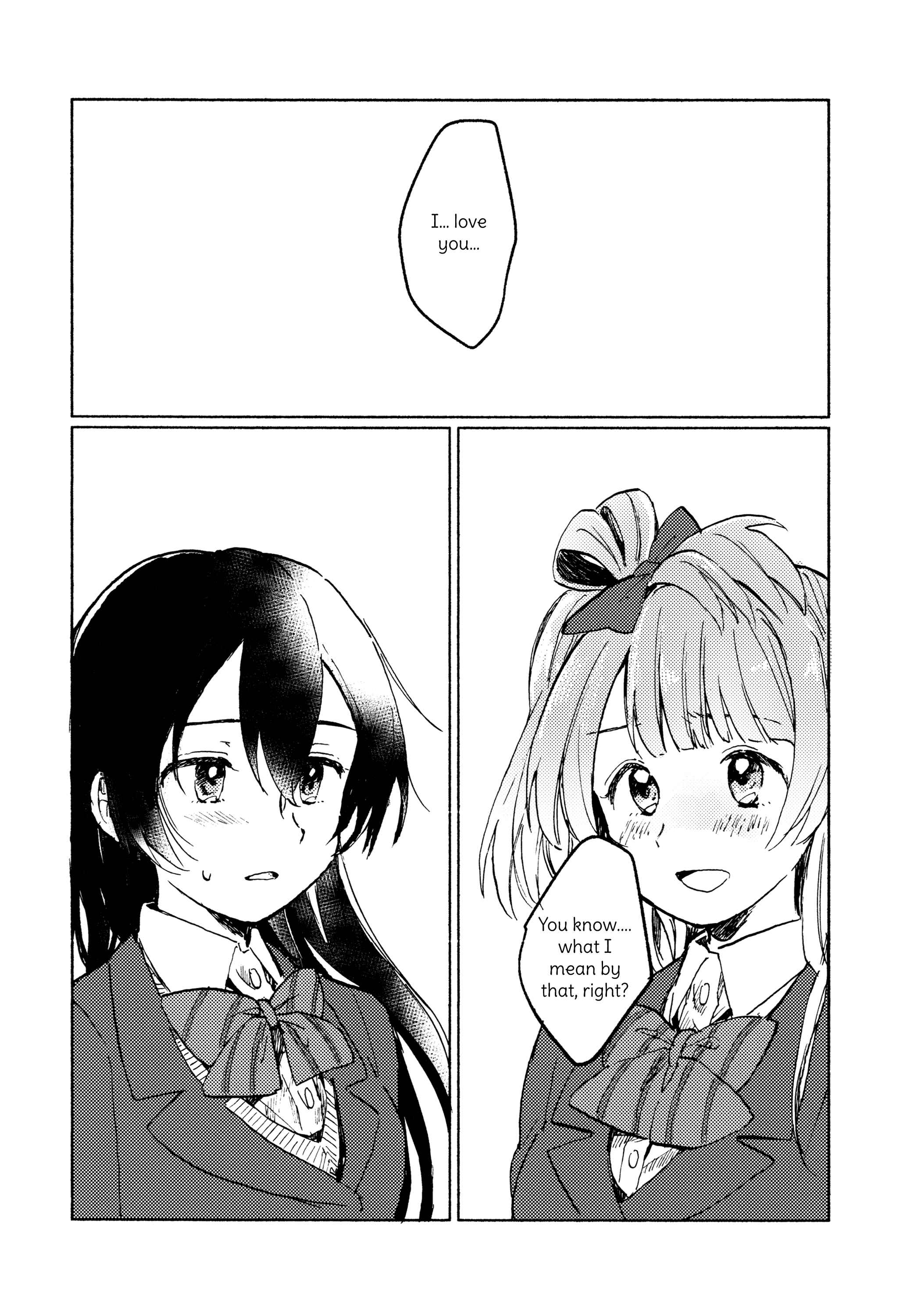 Page 20 Chapter Unknown_4c7b Love Live! - Kinou no Boku to Ashita no Kimi (Doujinshi)