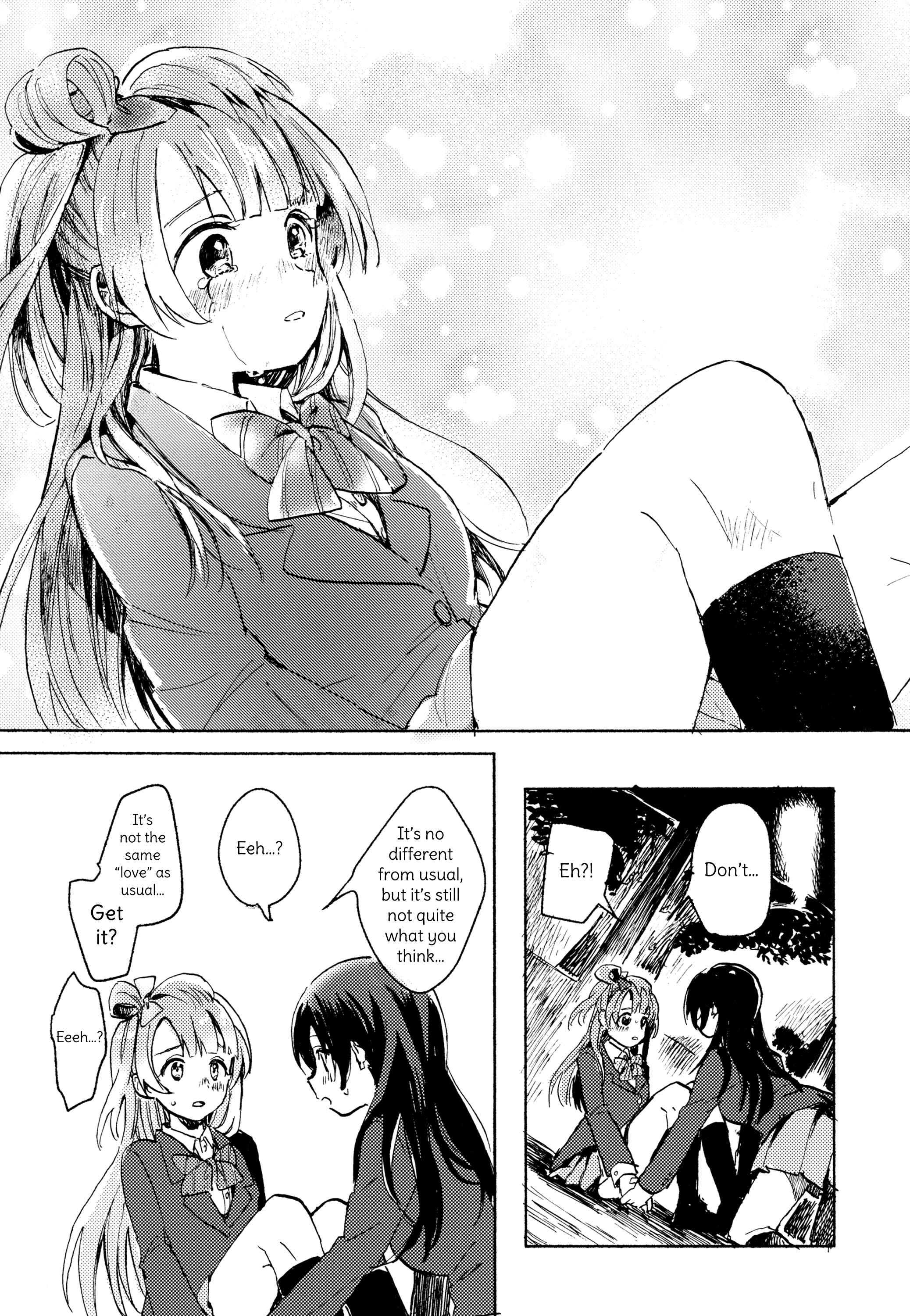 Page 33 Chapter Unknown_4c7b Love Live! - Kinou no Boku to Ashita no Kimi (Doujinshi)