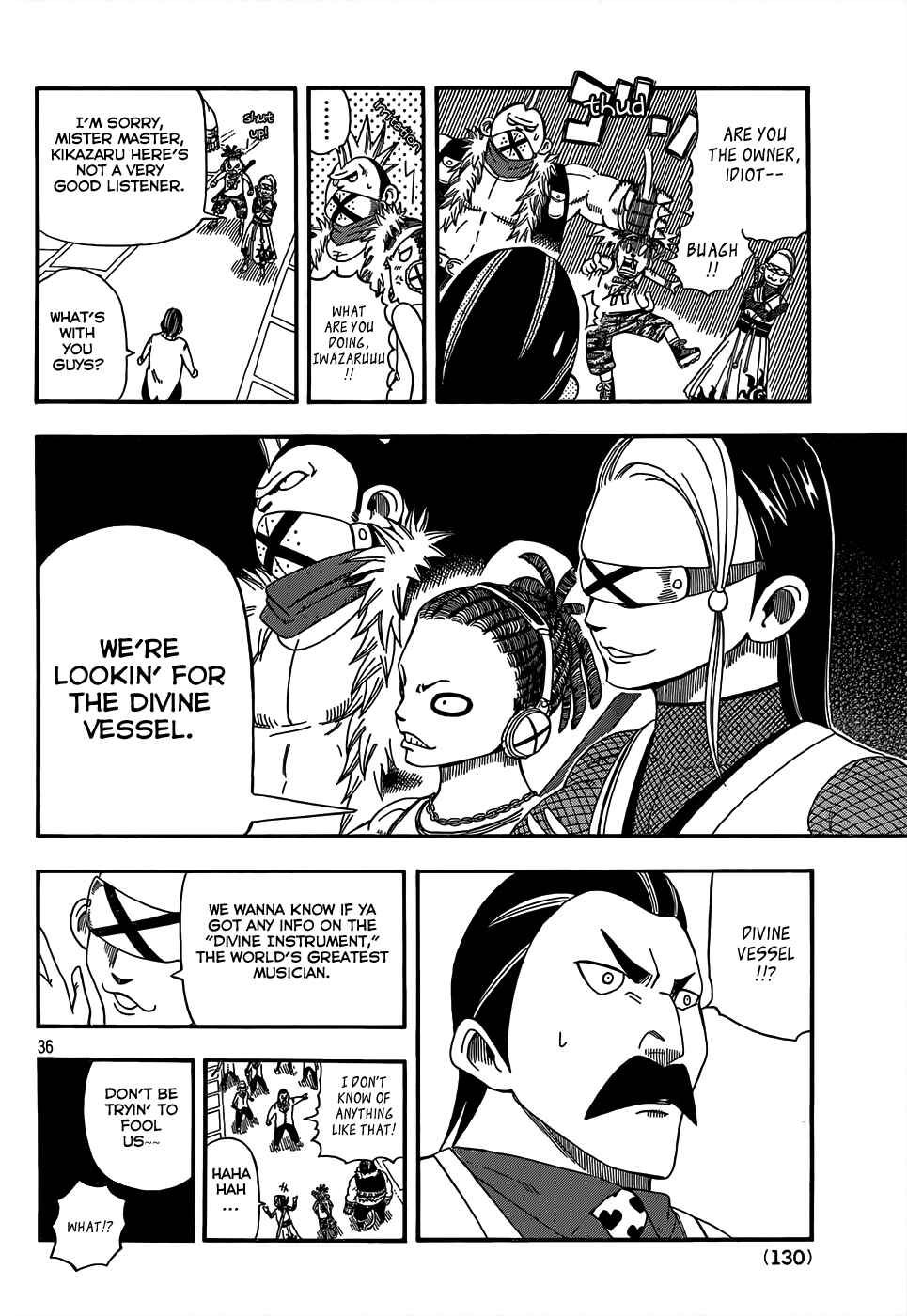 Page 36 Chapter 17 Buster Keel!