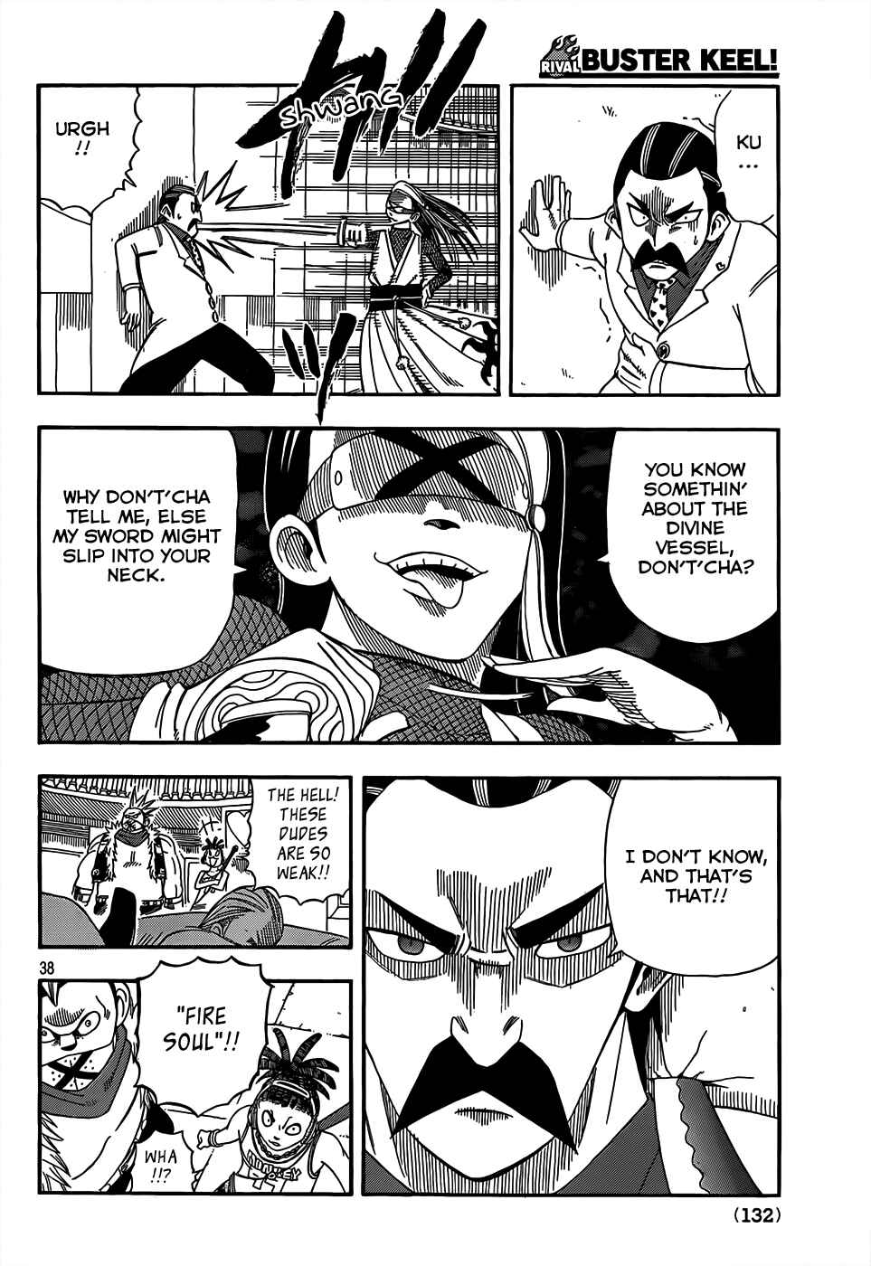 Page 38 Chapter 17 Buster Keel!