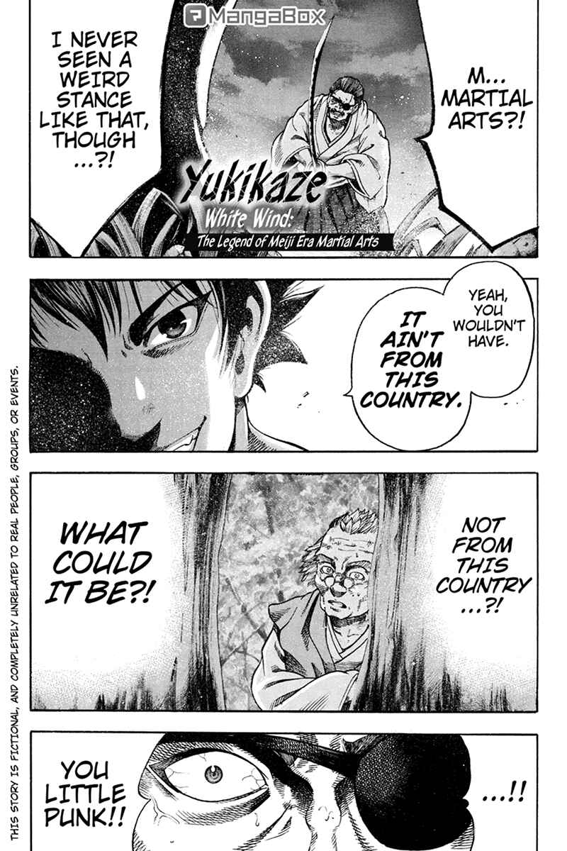 Page 1 Chapter 3 Yukikaze White Wind: The Legend of Meiji Era Martial Arts