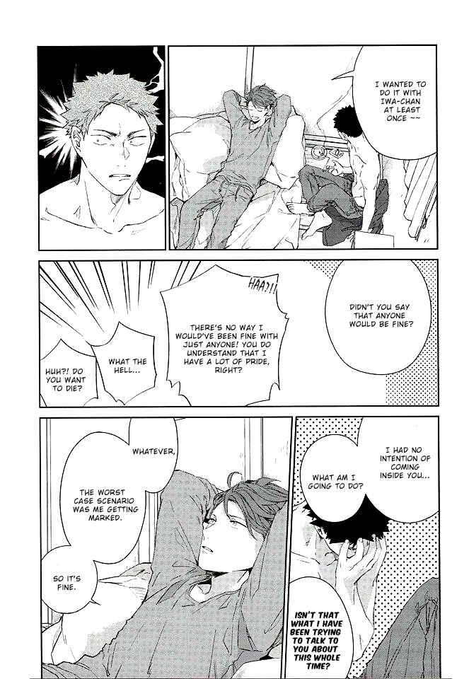 Page 27 Chapter 1 Haikyu!! - Tanoshii Jigoku wo Irodoru Nara (Doujinshi)