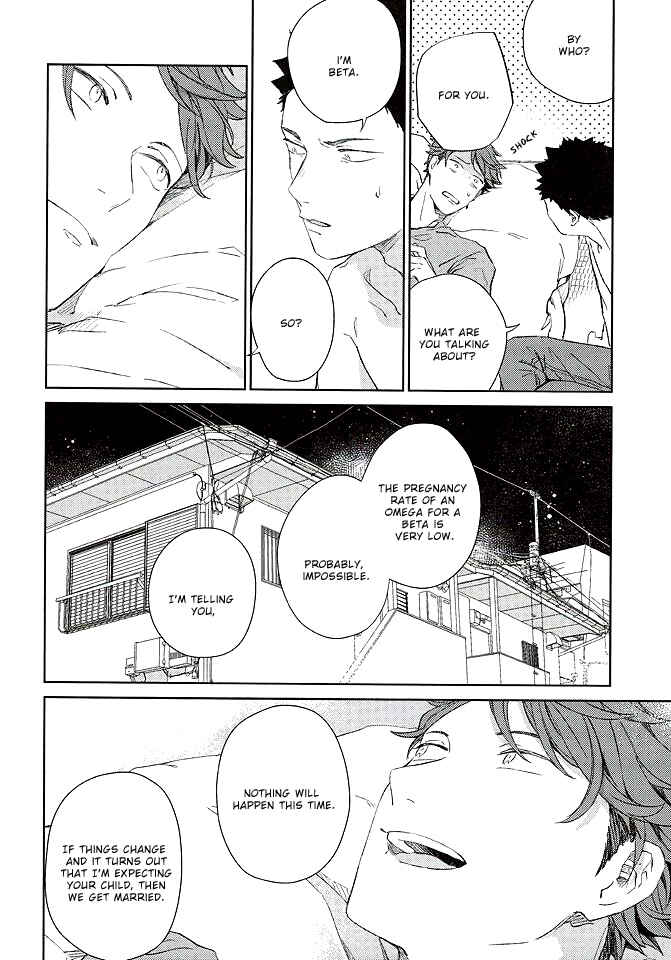 Page 28 Chapter 1 Haikyu!! - Tanoshii Jigoku wo Irodoru Nara (Doujinshi)