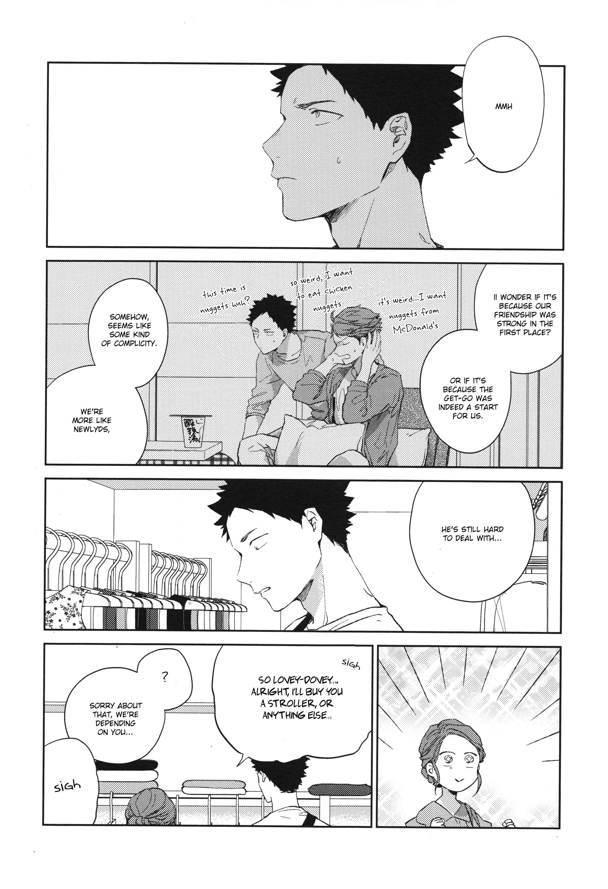 Page 10 Chapter 1.5 Haikyu!! - Tanoshii Jigoku wo Irodoru Nara (Doujinshi)