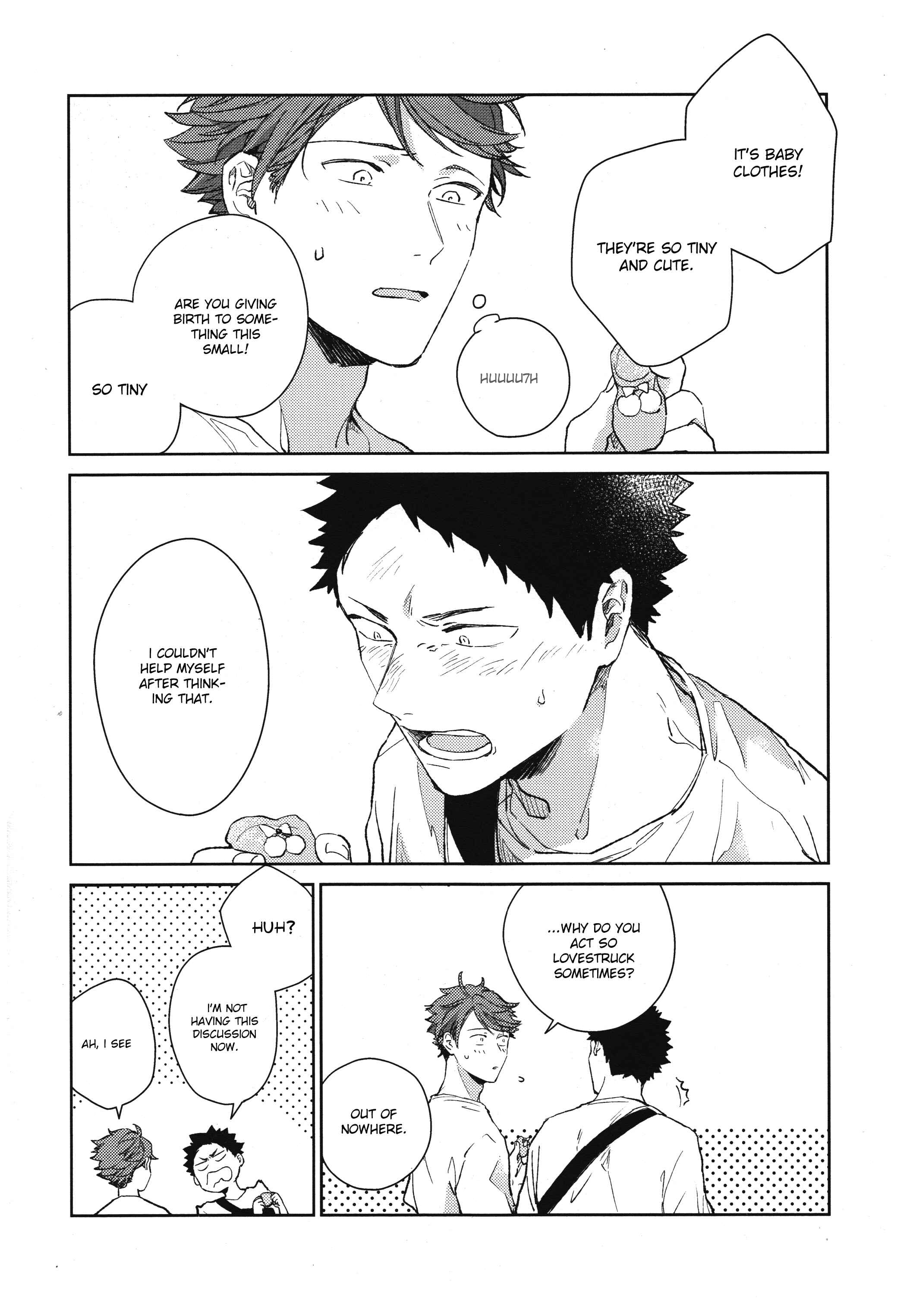 Page 12 Chapter 1.5 Haikyu!! - Tanoshii Jigoku wo Irodoru Nara (Doujinshi)