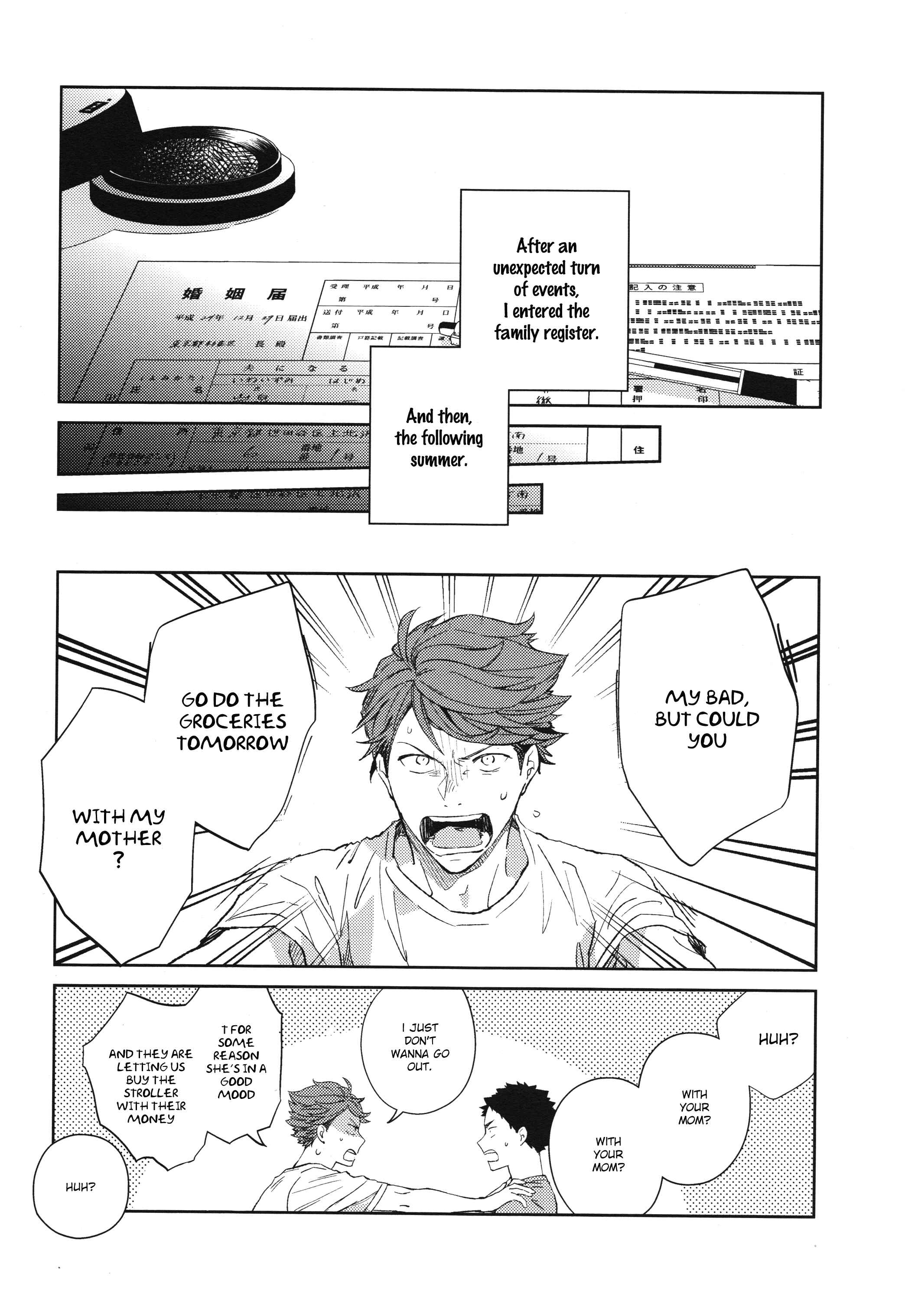 Page 6 Chapter 1.5 Haikyu!! - Tanoshii Jigoku wo Irodoru Nara (Doujinshi)