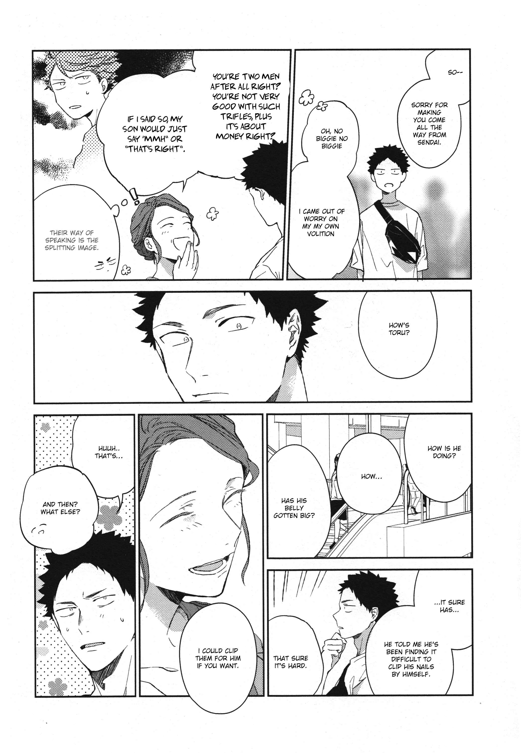 Page 8 Chapter 1.5 Haikyu!! - Tanoshii Jigoku wo Irodoru Nara (Doujinshi)