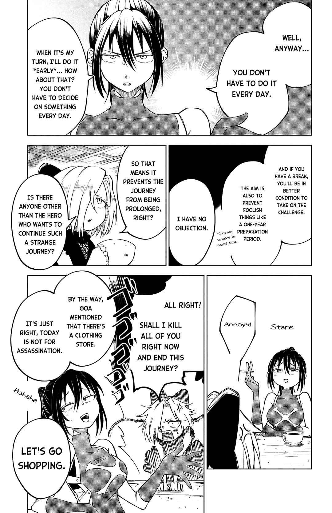 Page 11 Chapter 15 Kizetsu Yuusha to Ansatsu Hime