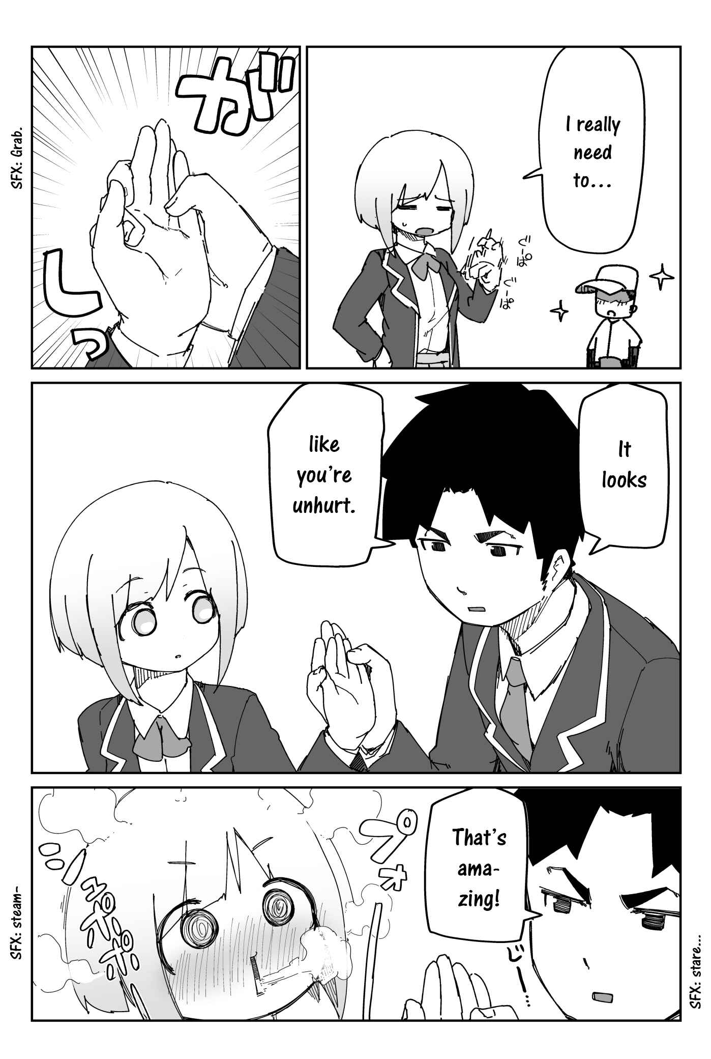Page 4 Chapter 3 A Girl Who Unconsciously Acts Boyish