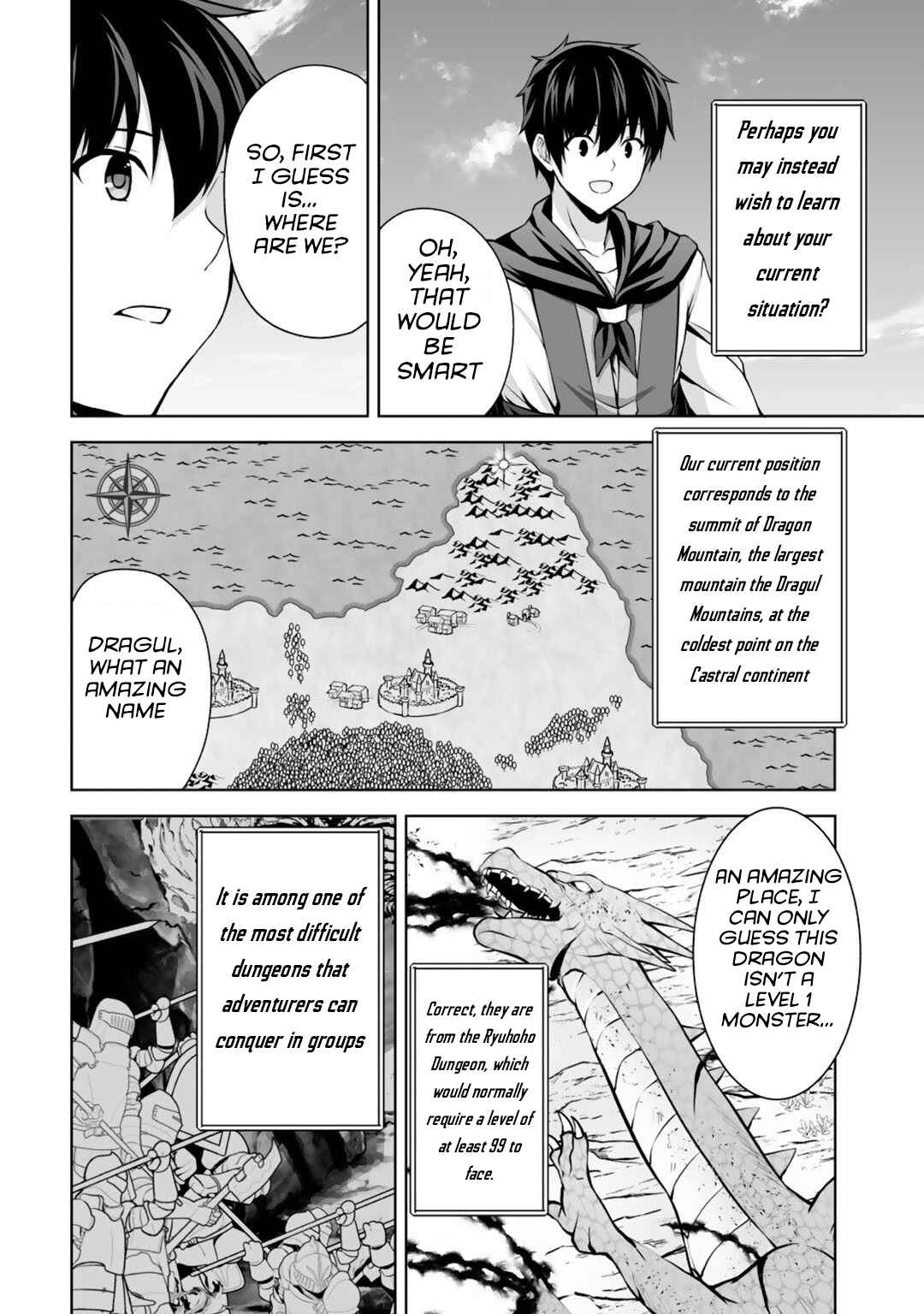 Page 15 Chapter 3 Kami no Techigai de Shindara Zumi de Isekai ni Hourikomare Mashita